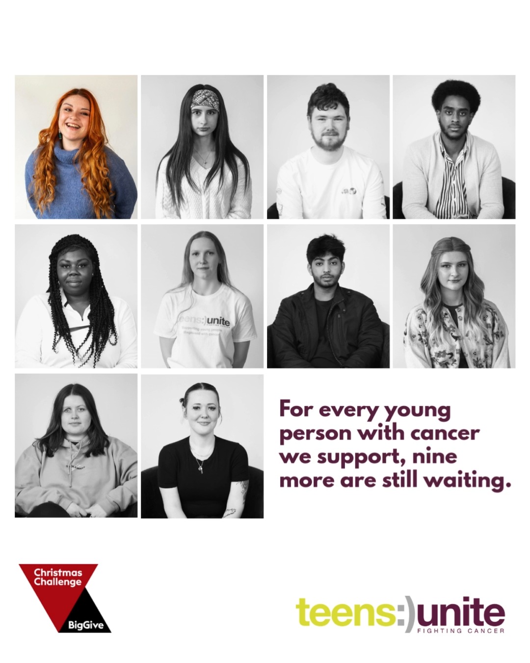 🔔🚨The Big Give is officially OPEN!
Today, your donations will be DOUBLED at no extra cost to you - making an even greater difference for young people living with, and beyond, a cancer diagnosis.
Our support is in high demand, and we’ve experienced a 48% increase in registrations in the last year. Our services are overstretched. And now, for every young person we support, nine more are left waiting.
With your support, we can provide more young people with opportunities enabling them to thrive beyond their cancer diagnosis and meet other young people who truly understand.
Please follow the link in our bio to donate today, to ensure no young person has to face cancer alone.
*Disclaimer: Only donations made through the Big Give platform will be doubled, from 2nd December midday, to 9th December midday.
#givingtuesday #teencancer #biggive #cancersupport #christmaschallenge