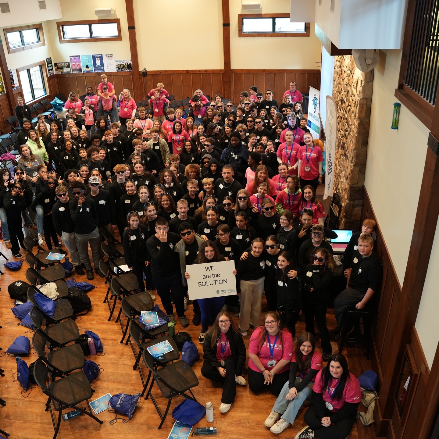 We ended our week with 118 middle school students from all over the county being taught completely by our high school @YES Leaders.
Those students learned about how drug use affects the brain, mental health, over the counter medicine safety, the importance of advocacy, and how to be a leader who trains hard, lives clean, and inspires many.
Born To Lead - Train Hard, Live Clean, and Inspire Many
We have student-led prevention clubs at Bo Manor Middle, Cherry Hill Middle, Perryville Middle, and Rising Sun Middle. If you have a student in one of those schools, we would love for them to join their schools Drug Free Cecil Club!