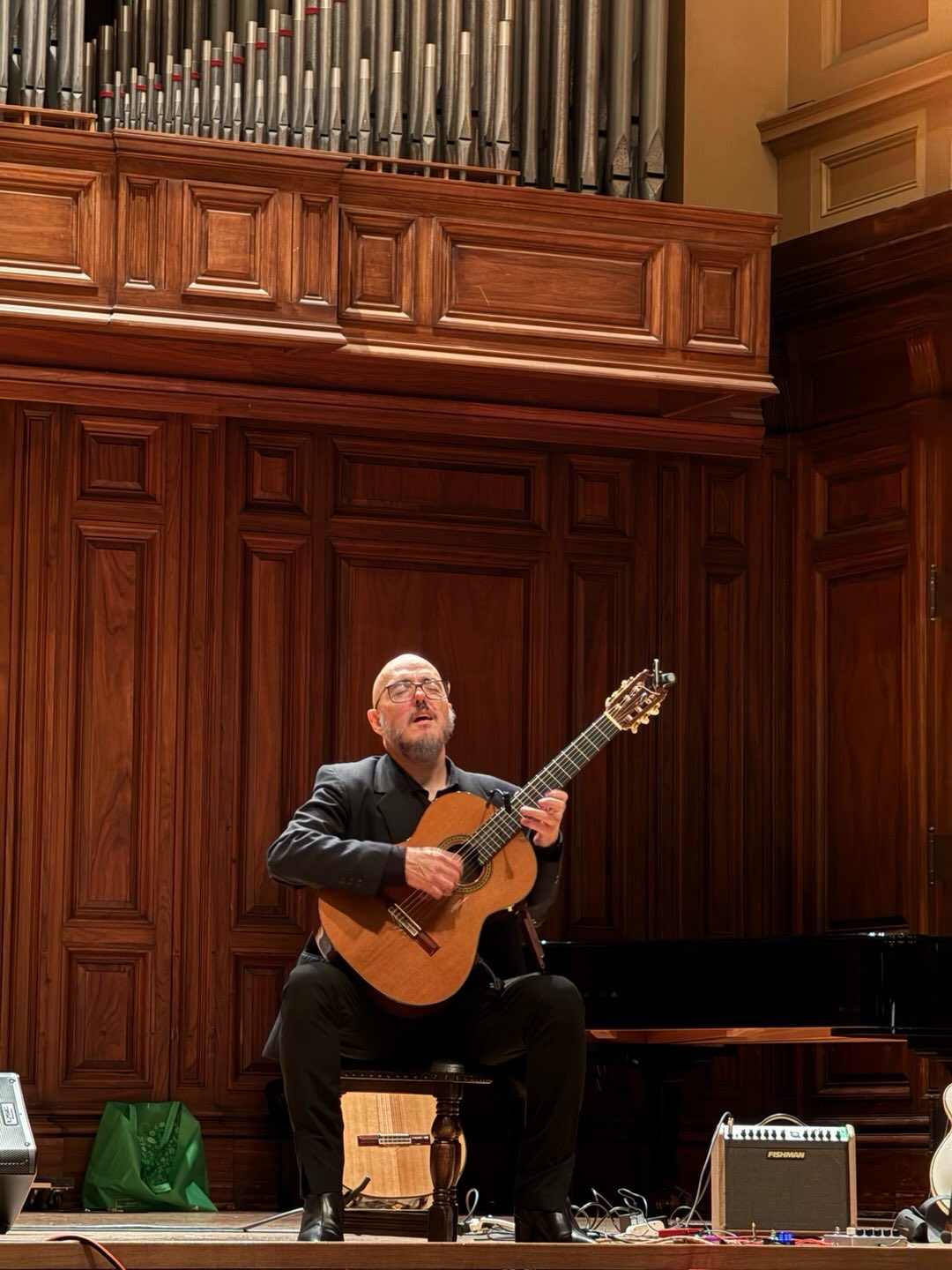 Some photos from the audience last night. I had an incredible time playing this concert.