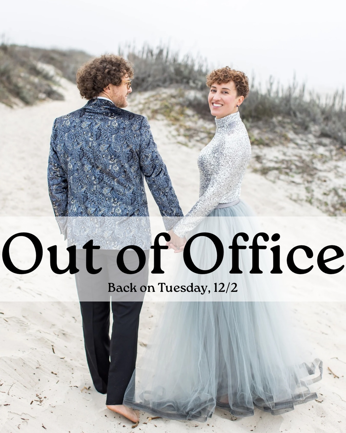 I’ve been mostly offline since Thanksgiving as my husband and I celebrate five years of marriage on 12/01 and ten years together. 💙 Here’s a recent photo of us — we put back on our wedding ensembles for anniversary photos at Asilomar Beach with our dear friend and talented photographer, @shannoncronin. 🥰
Ashley Edge, REALTOR®
DRE# 02205915 | Coldwell Banker Monterey
831-717-7815 | Ashley@ashleyedge.co
ashleyedge.co