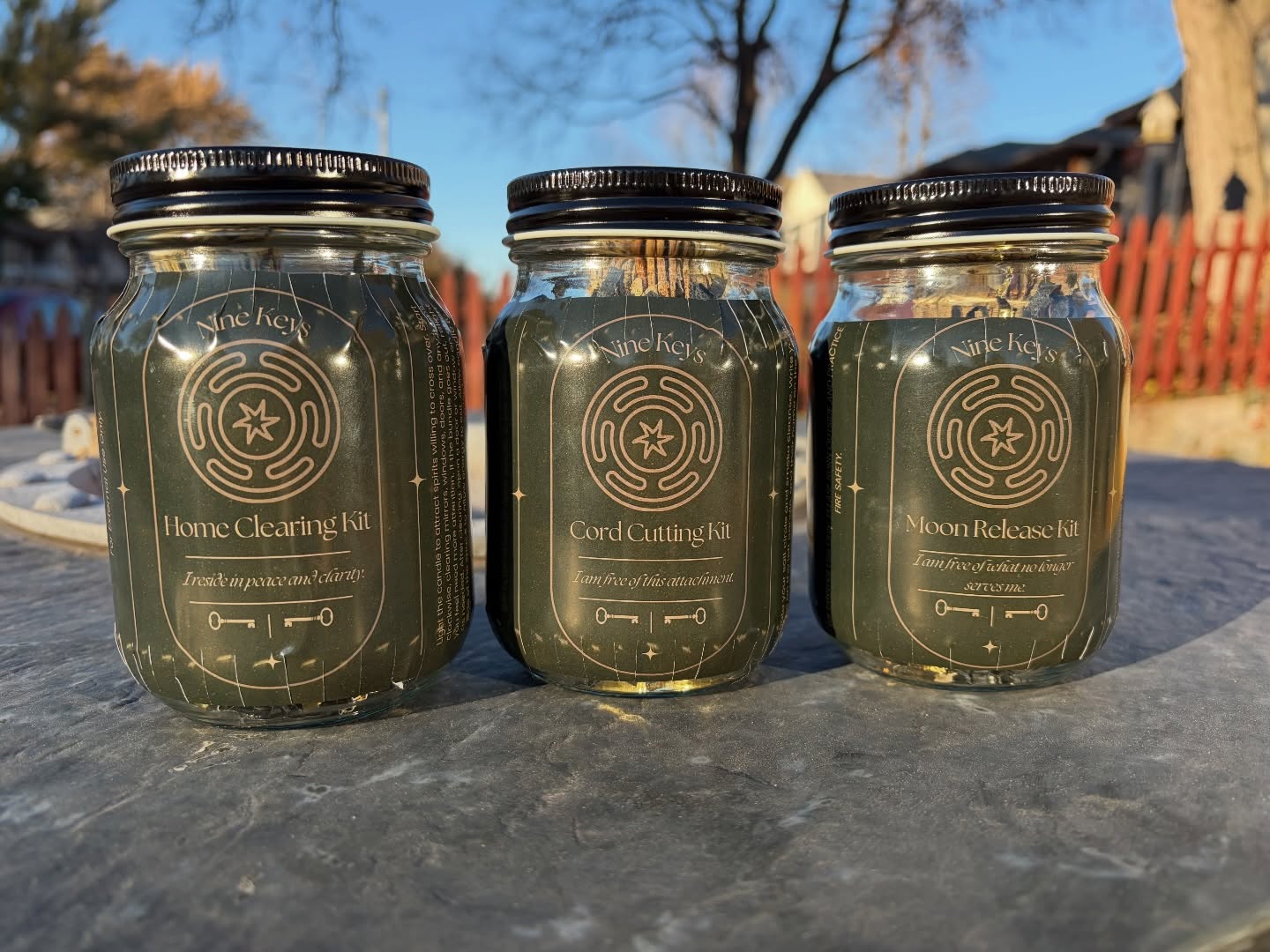 Our ritual boxes have a new look - they’re now in mason jars for your future spells! All of the ingredients are listed, easily seen, and instructions are laid out on the label. No guess-work, no fuss, and easy for any witch; new or seasoned! Use the mason jar for moon water, banishment, or whatever your heart desires. ✨
They’re 30% off this weekend with any in-store artist purchase. Check them out!