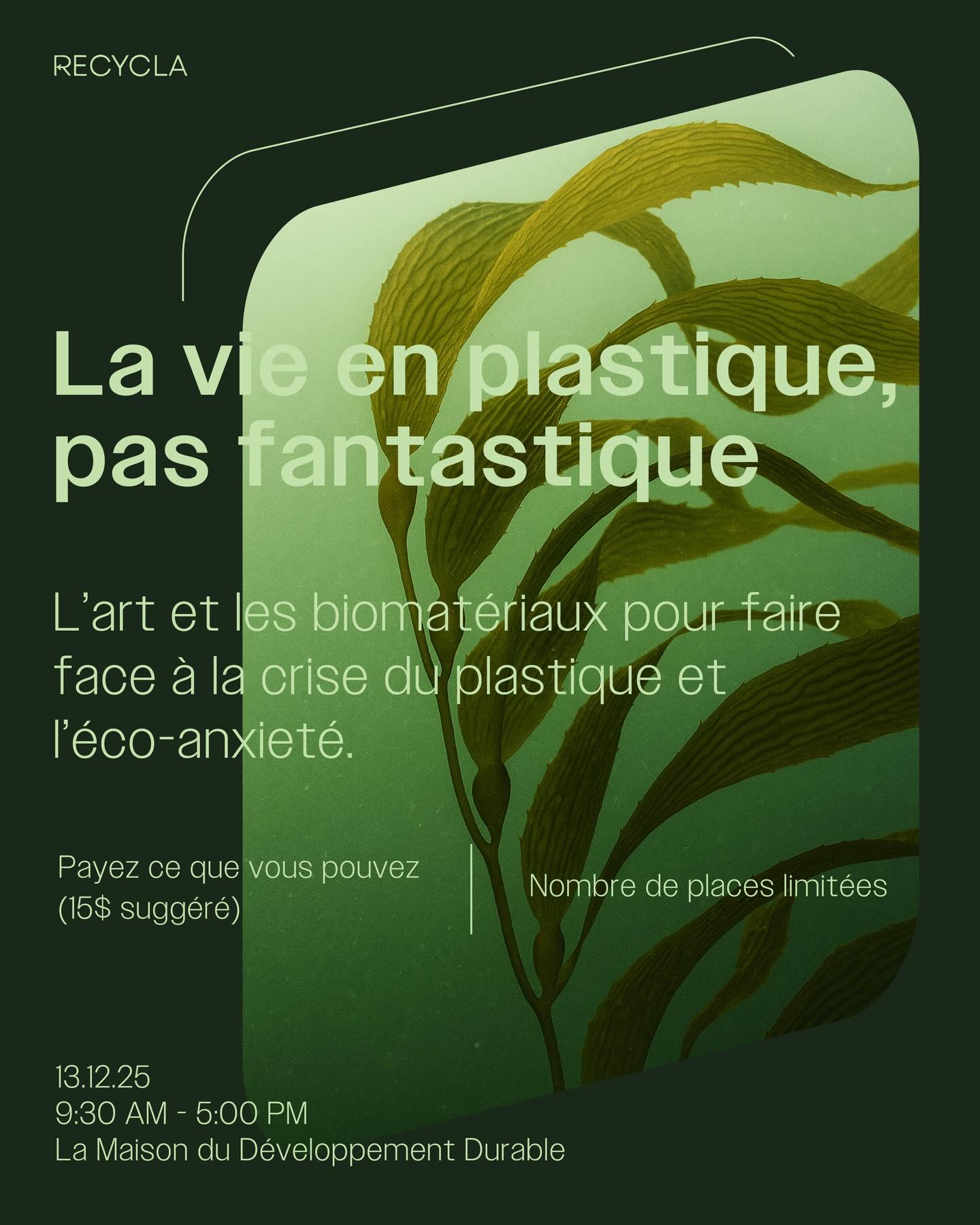 Do you experience eco-anxiety? Avez-vous de l’éco-anxieté?