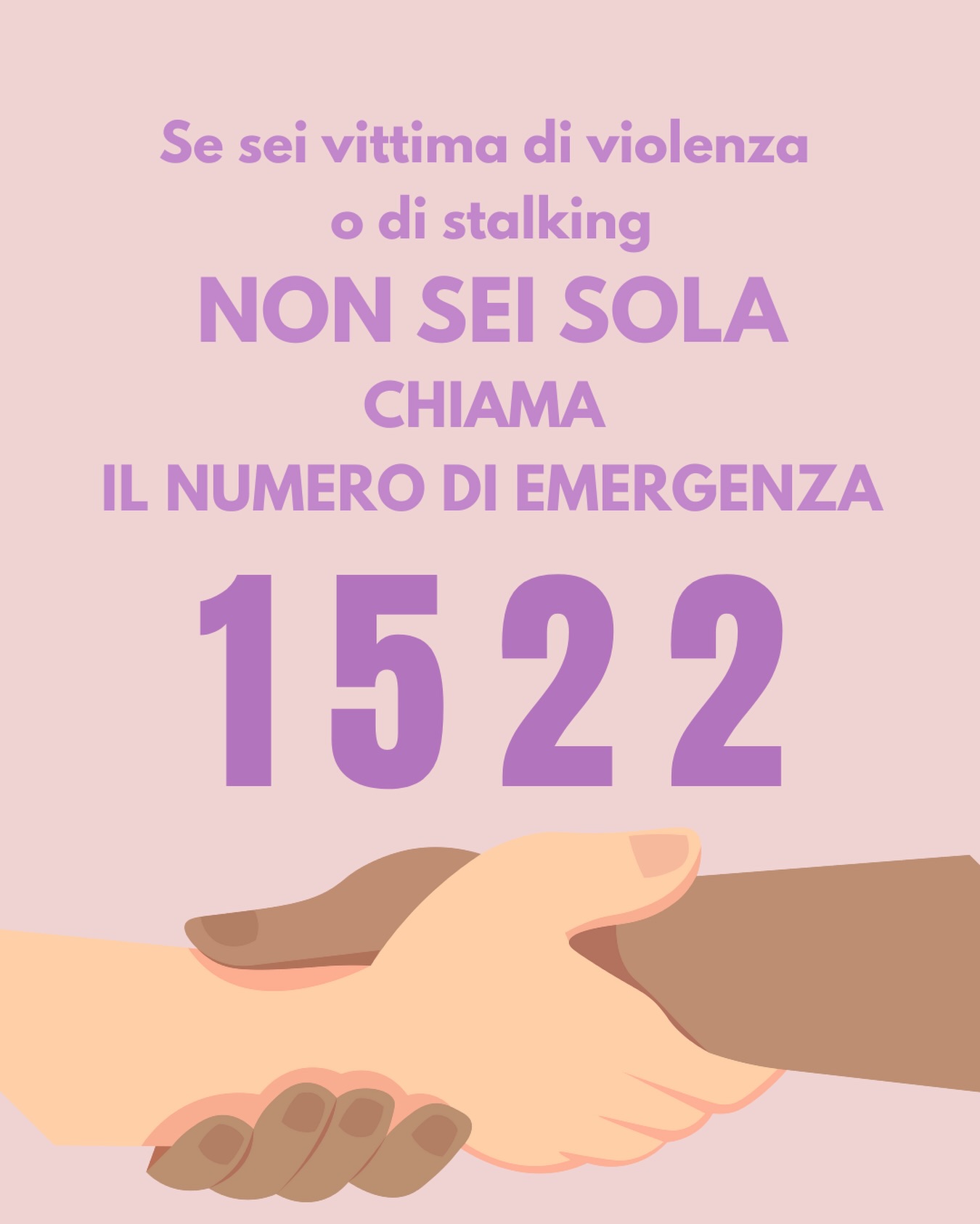 La violenza non è un raptus di rabbia.
È una scelta.
Noi scegliamo di contrastarla ogni giorno impegnandoci nel creare relazioni sicure per tutte.
Contrastare la violenza è una responsabilità collettiva che inizia dal riconoscere i segnali, dall’ascoltare senza giudizio e dal credere a chi trova il coraggio di parlare.
Se sei vittima di violenza o di stalking, chiama il numero di emergenza 1522, parlane con specialist3 o associazioni del territorio.
Oggi e sempre, basta.
#25novembre #stopviolenceagainstwomen