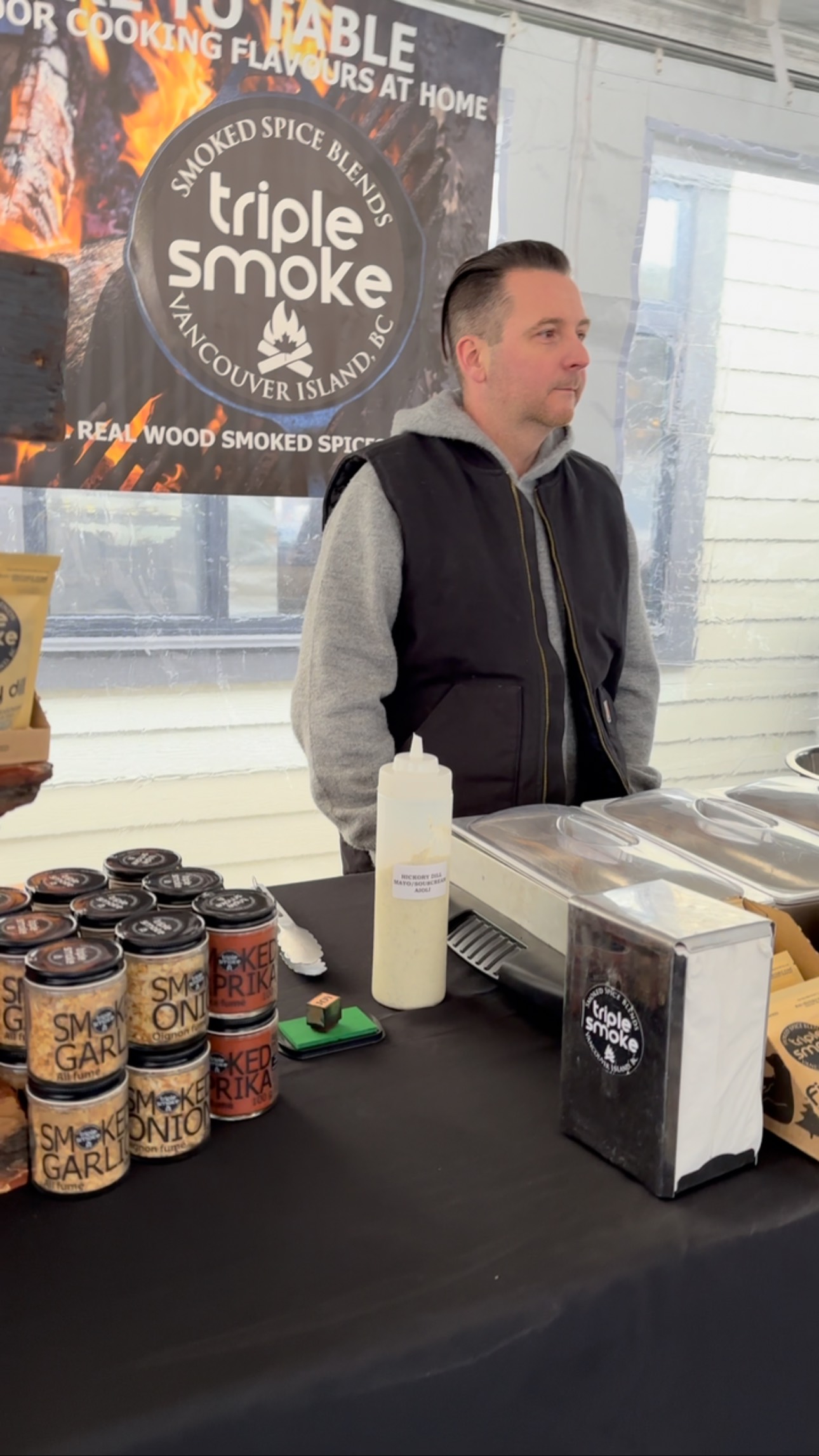 We’re at @leppfarmmarket today for Taste of the Market.
Sharing real wood-smoked flavour, one sample at a time.
#TripleSmoke #realwoodsmoked