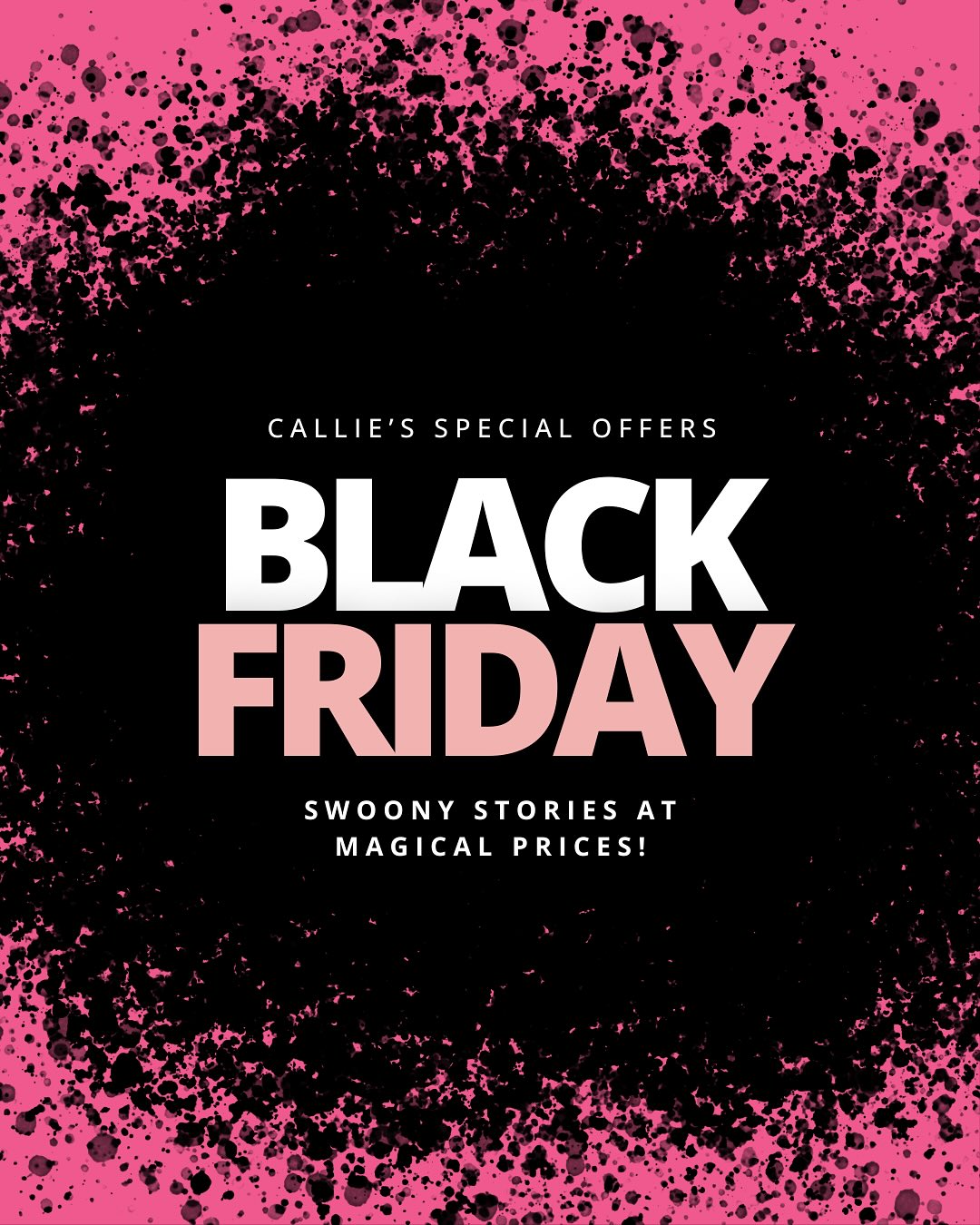 🛍️ Are you a Black Friday shopper? Because I have two magical deals you won’t want to miss.
- Mask of Deception and Sacrifice ebook is 99 cents on Amazon. This fantasy romance is perfect for those enemies-to-lovers fans who’ve always had an obsession with Phantom of the Opera. 🎭💛
- All my ding & dent hardback books will be on sale. I can’t post how much because it’s that good, and I’m afraid someone will try to talk me out of it 🙈😆. Details will be shared with my newsletter subscribers *THIS* Friday. Books included in sale: the collector’s edition of A Forest of Stolen Memories & A Sea of Golden Chains, and Mask of Deception and Sacrifice.
👉🏻 Haven’t signed up for my newsletter yet? I got you! Just comment “link” below, and I’ll send you a message!
**Deals start on Friday!**
#fantasyromancebook #blackfridaybooksale #swoonyfantasyromance