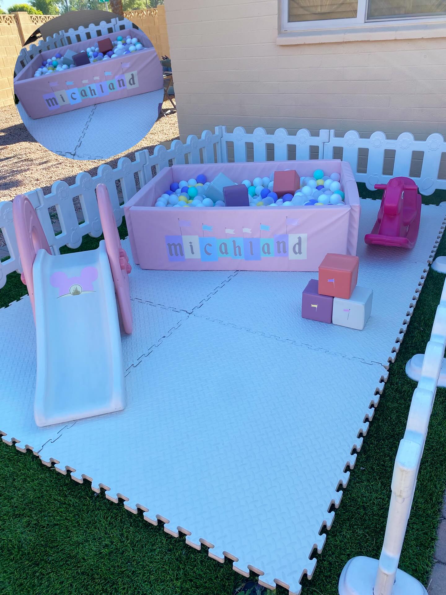 Disneyland theme ๐ฐ๐ Custom package, Perfect setup for backyard celebrations โจ๐ฅณ