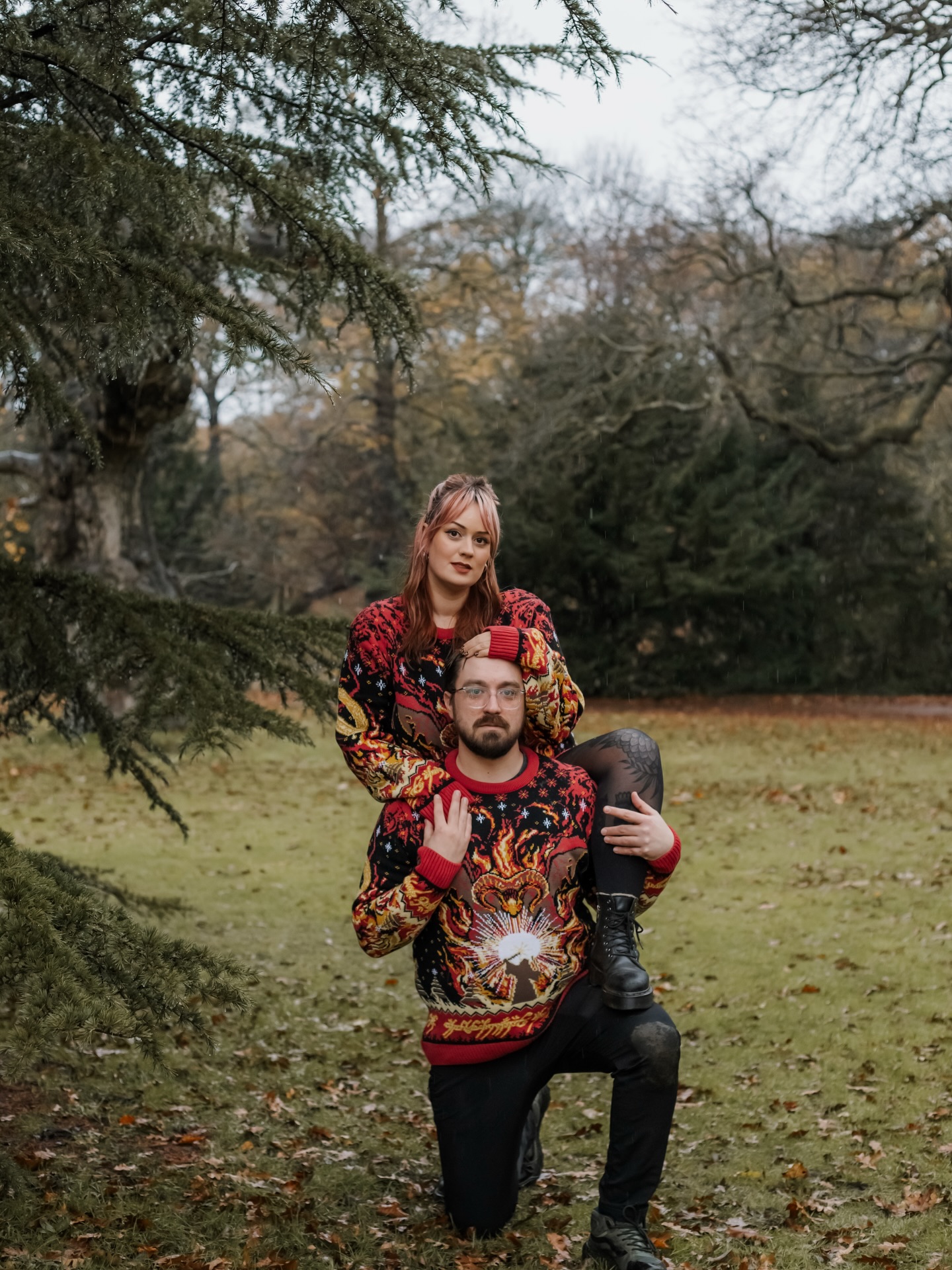 ‘Can we get matching LotR jumpers and do stupid 80s poses in the pouring rain?’ ♥️
@katielizabeth.photo absolutely nailed the brief for our little xmas photoshoot. I’d like it to be known that this was mainly Rory’s idea and he elected to get on all fours in the mud ‘for the bit’ - such a good egg