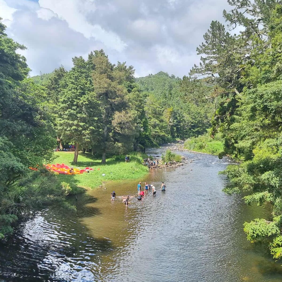 Year 8 camp in the beautiful Karangahake Gorge #educationoutsidetheclassroom