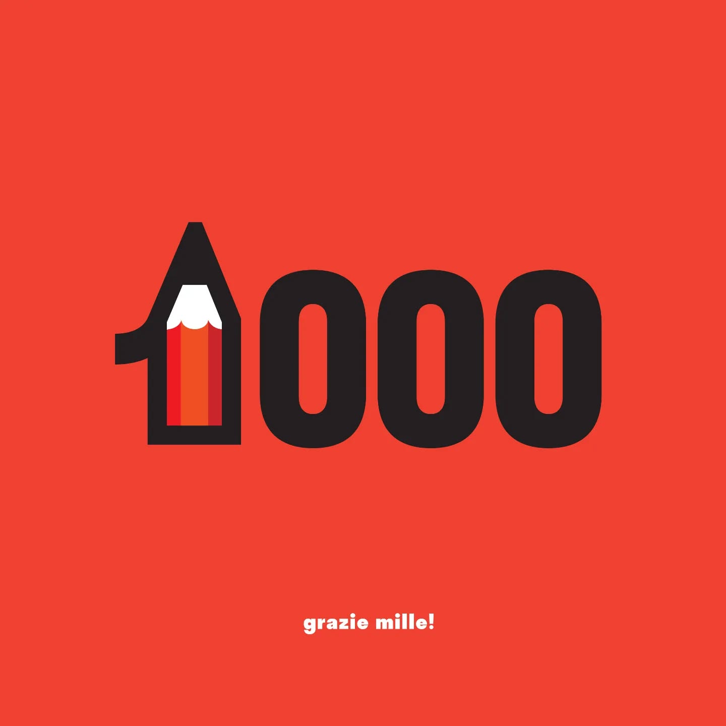 Grazie 1000 per esserci e sostenerci 🙌🏻
Sarebbe bello conoscerci e sapere chi siete e perché seguite questo progetto:
📍 raccontaci chi sei con una parola o un messaggino qui sotto 👇🏻
Che tu sia qui per curiosità , per apprendere o per ottenere non importa: vogliamo conoscerti!
Ps: se arriviamo a 1000 commenti offriamo da bere 🤪 ...e no, spammare lo stesso messaggio non vale!
#professioneillustratore #illustratoriitalianisuinstagram #illustratoriitaliani #illustratori_italiani