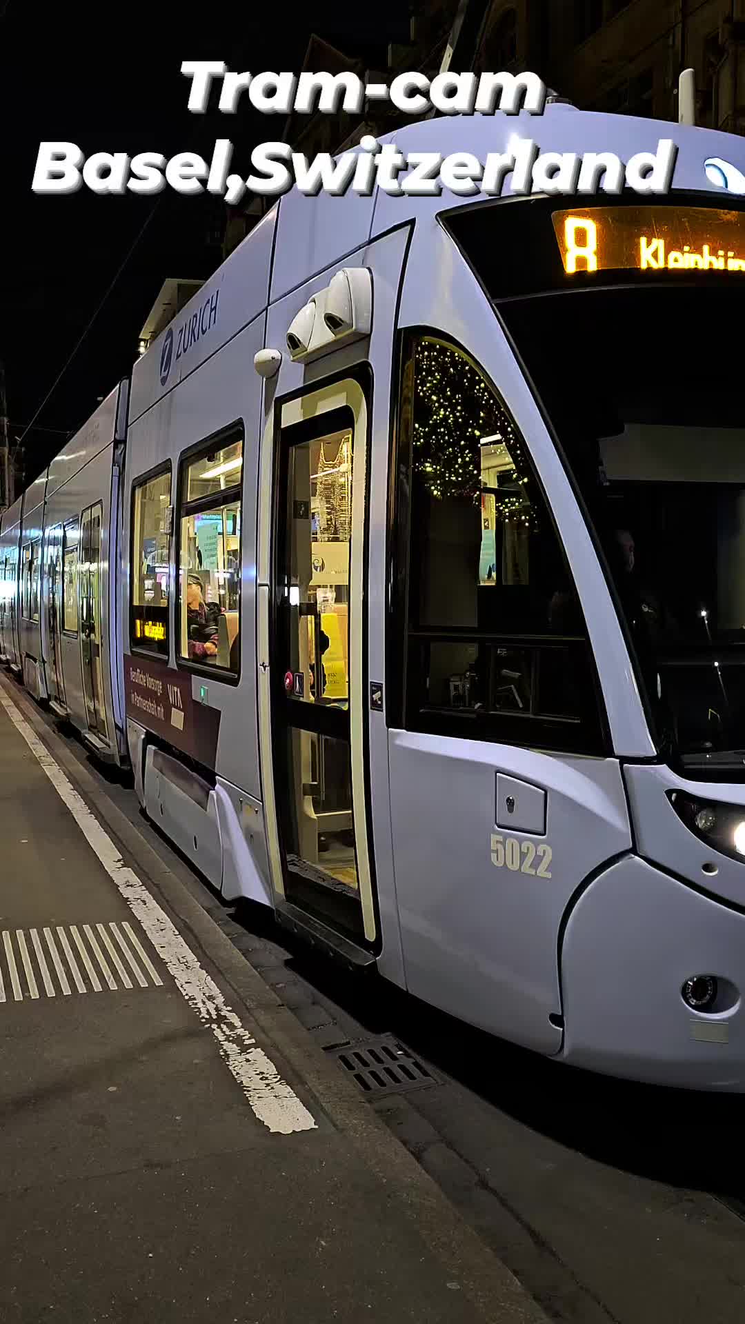 Tram-cam, Basel, Switzerland