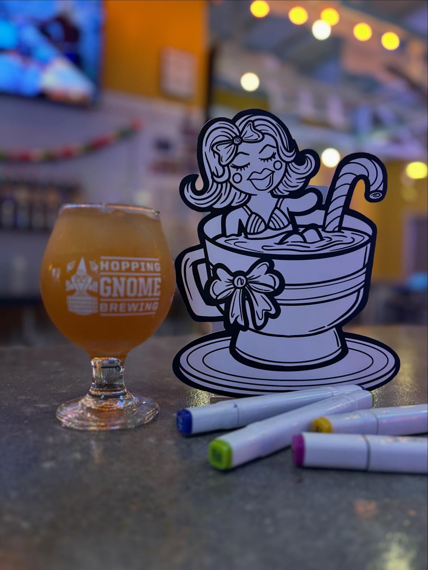Wrap up this year with the Get Ya Color On’s Annual Christmas Color & Sip Party! This year, we’re celebrating with @hoppinggnome and delivering unique coloring designs like you’ve never seen before, tasty cocktails and tunes from @dj.semper ! Come join us FRIDAY December 19th, 2025! Reservation Required! www.GetYaColorOn.com - Seating limited! #Christmas #livelifeincolor #connect #color #create #wichita