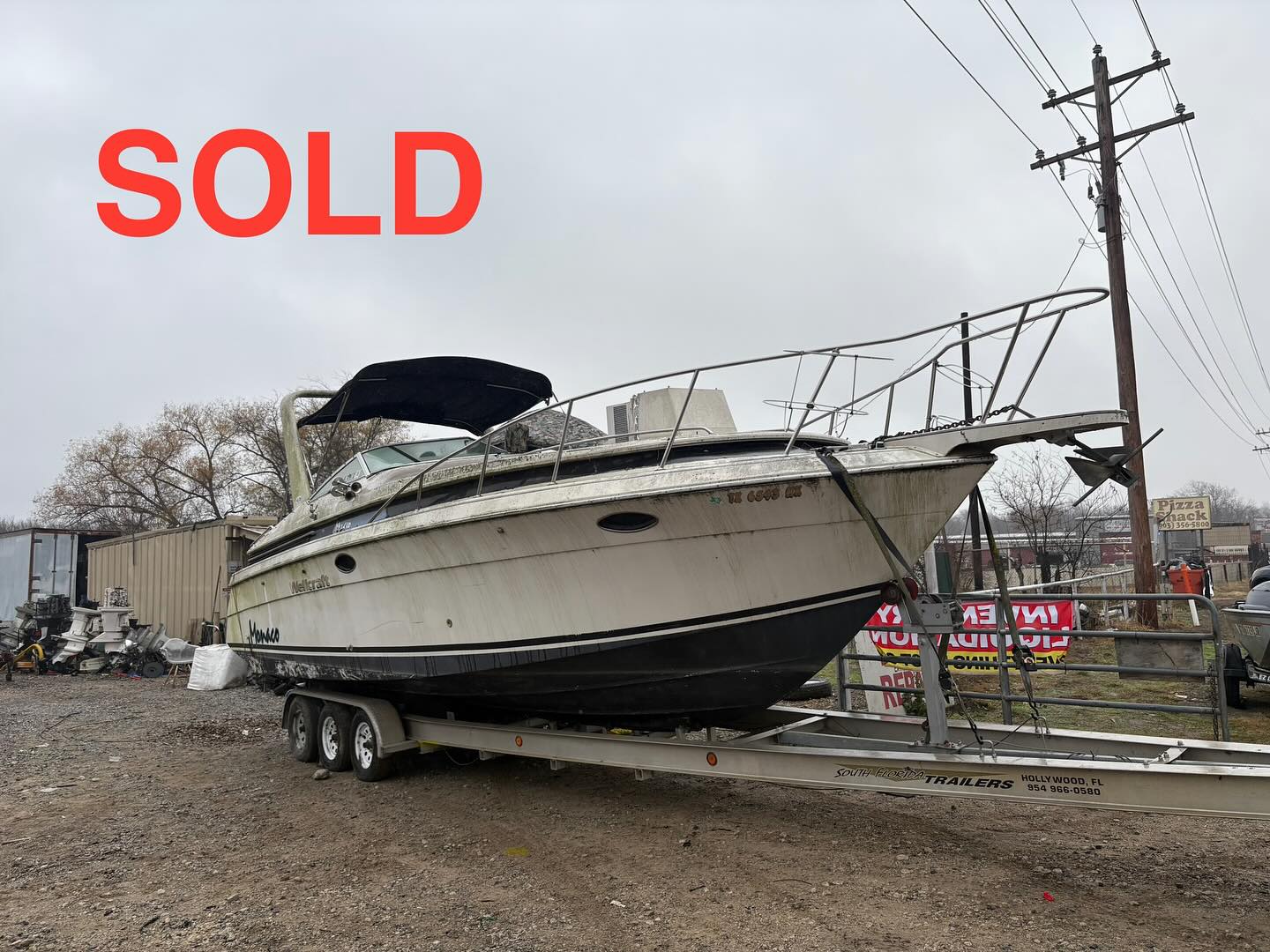 We got the big boy sold finally! 👏 Customer is going to do a complete refurbishment and come back to us for new motors install next year 👍