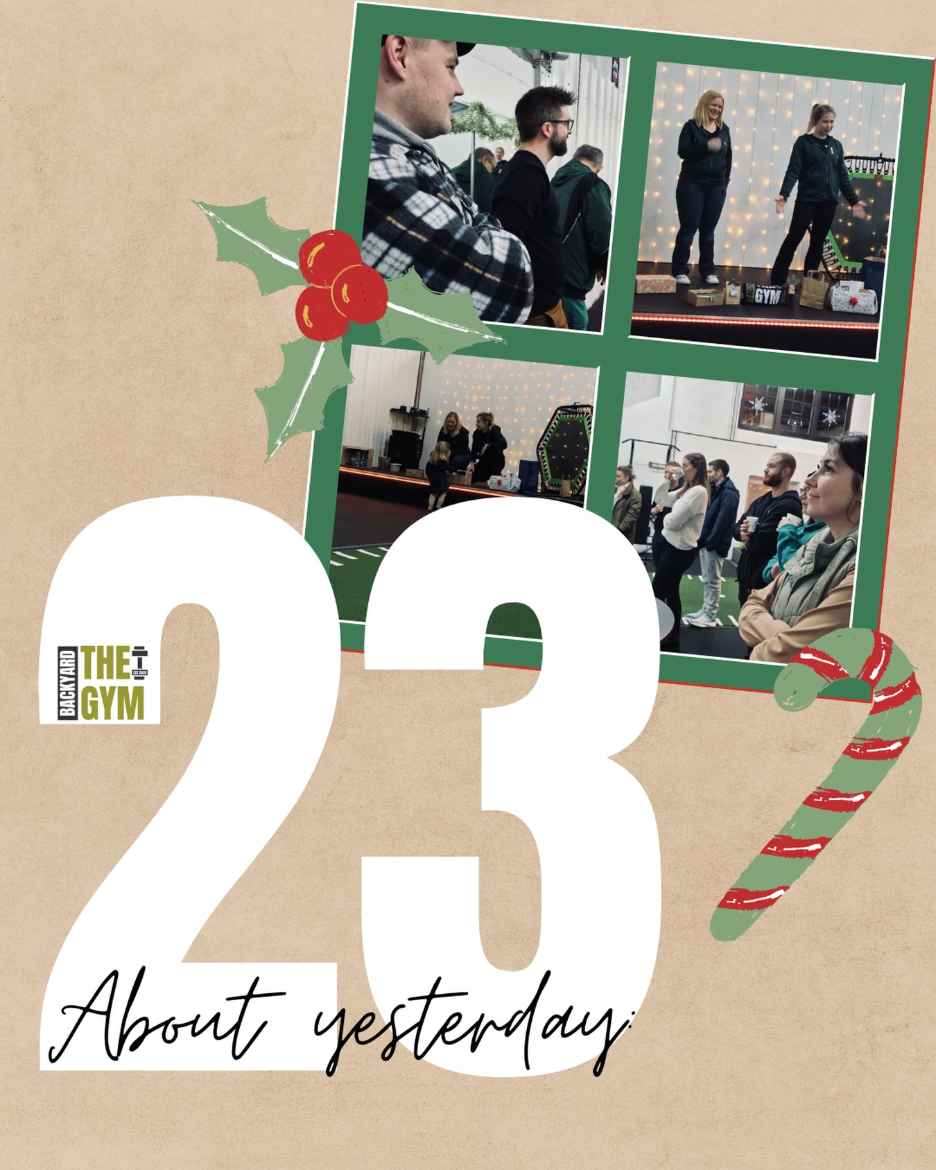 ✨23.12. - DANKE, BACKYARD-FAMILY
Gestern war einfach nur schön 🤍
Danke an alle, die da waren, mit uns gelacht, angestoßen, trainiert, mitgefiebert und diesen Abend so besonders gemacht haben.
Dieser Adventskalender war mehr als Aktionen & Gewinne – er war Gemeinschaft, Zusammenhalt, Bewegung, Gespräche, Wärme & ganz viel Herz 💛
Danke an jede einzelne Person, die im Dezember trainieren war, teilgenommen, kommentiert, geteilt und das Backyard Gym mit Leben gefüllt hat.
Und ein riesiges Dankeschön an alle Kooperationspartnerinnen, die diesen Advent so besonders gemacht haben ✨
Ich bin einfach nur dankbar – für euch, für dieses kleine große Studio und für alles, was wir gemeinsam aufgebaut haben 🤍
Schön, dass es euch gibt.
#adventskalender#christmas#gewinne#thankful#aboutyesterday