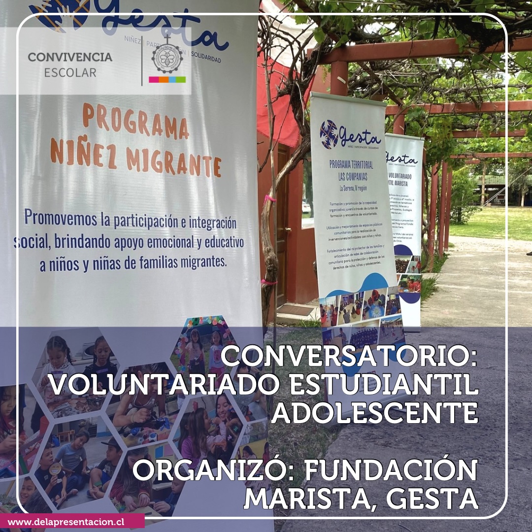 ¡Enriquecedora jornada para el equipo de Convivencia Escolar! Participamos en el Seminario “Voluntariado Estudiantil Adolescente” organizado por @FundacionMaristaGESTA, en conmemoración del 20N, Día de los Derechos de la Niñez 👧🏽👦🏻.
Este seminario nos brindó una valiosa oportunidad para reflexionar sobre el rol activo de los estudiantes en la construcción de una sociedad más justa y participativa 🌍. Agradecemos especialmente a Viviana Castillo, Coordinadora Nacional de la UCE del @MINEDUC_Chile, por compartir su visión sobre la formación integral desde un enfoque de derechos.
¡Agradecidos por este espacio inspirador que nos motiva a seguir impulsando el buen trato, el compromiso comunitario y una educación que ponga en el centro a las personas! 🤗 #ConvivenciaEscolarPositiva #VoluntariadoJuvenil #DerechosHumanos #ParticipacionEstudiantil #EducaciónIntegral #FundacionMaristaGESTA #MINEDUCChile