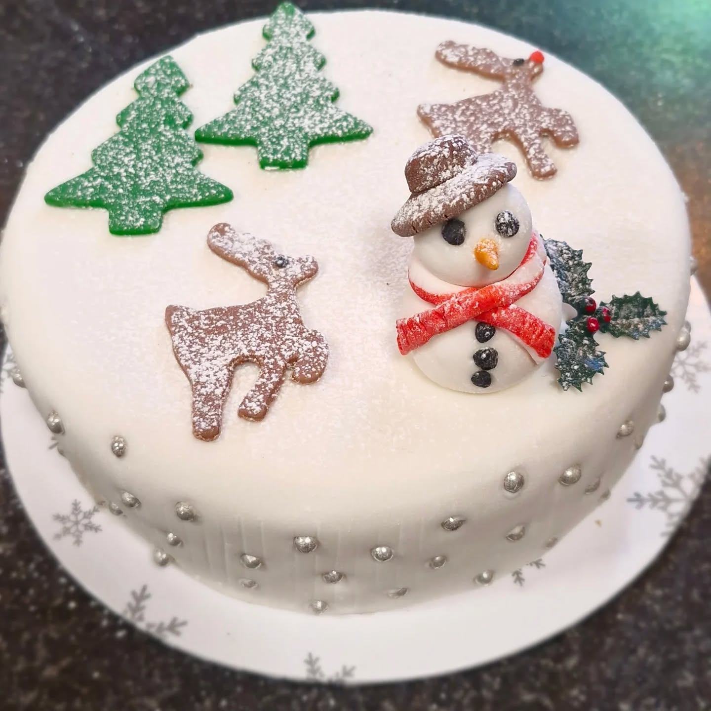 🎄Christmas cake now available #homemade