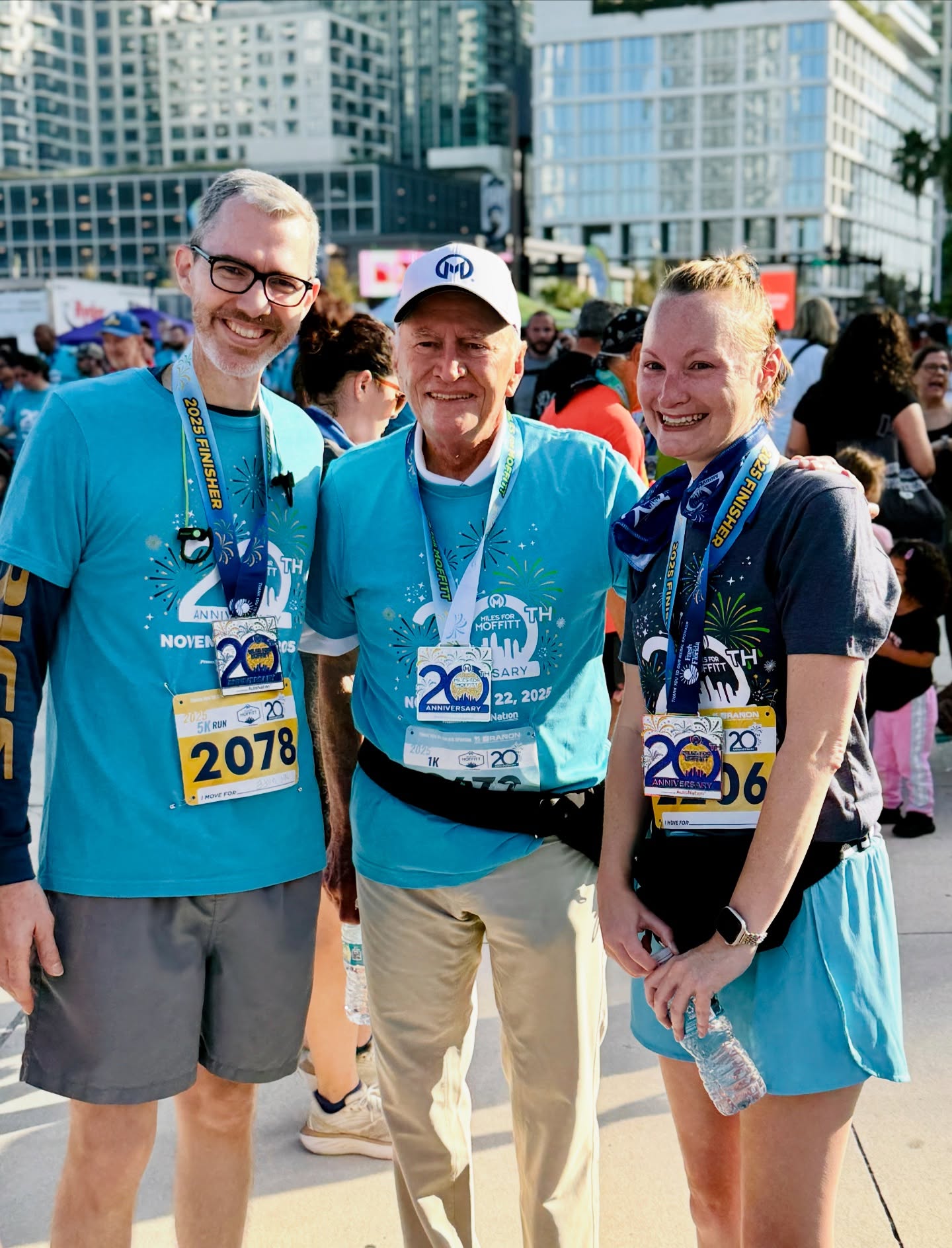 It was an honor to be able to thank Mr. Moffitt, founder of @moffittcancercenter for what he’s done for cancer patients in Florida and the world! He had a vision and has impacted thousands of lives. I tried to hold myself together through tears and he couldn’t have been more kind.