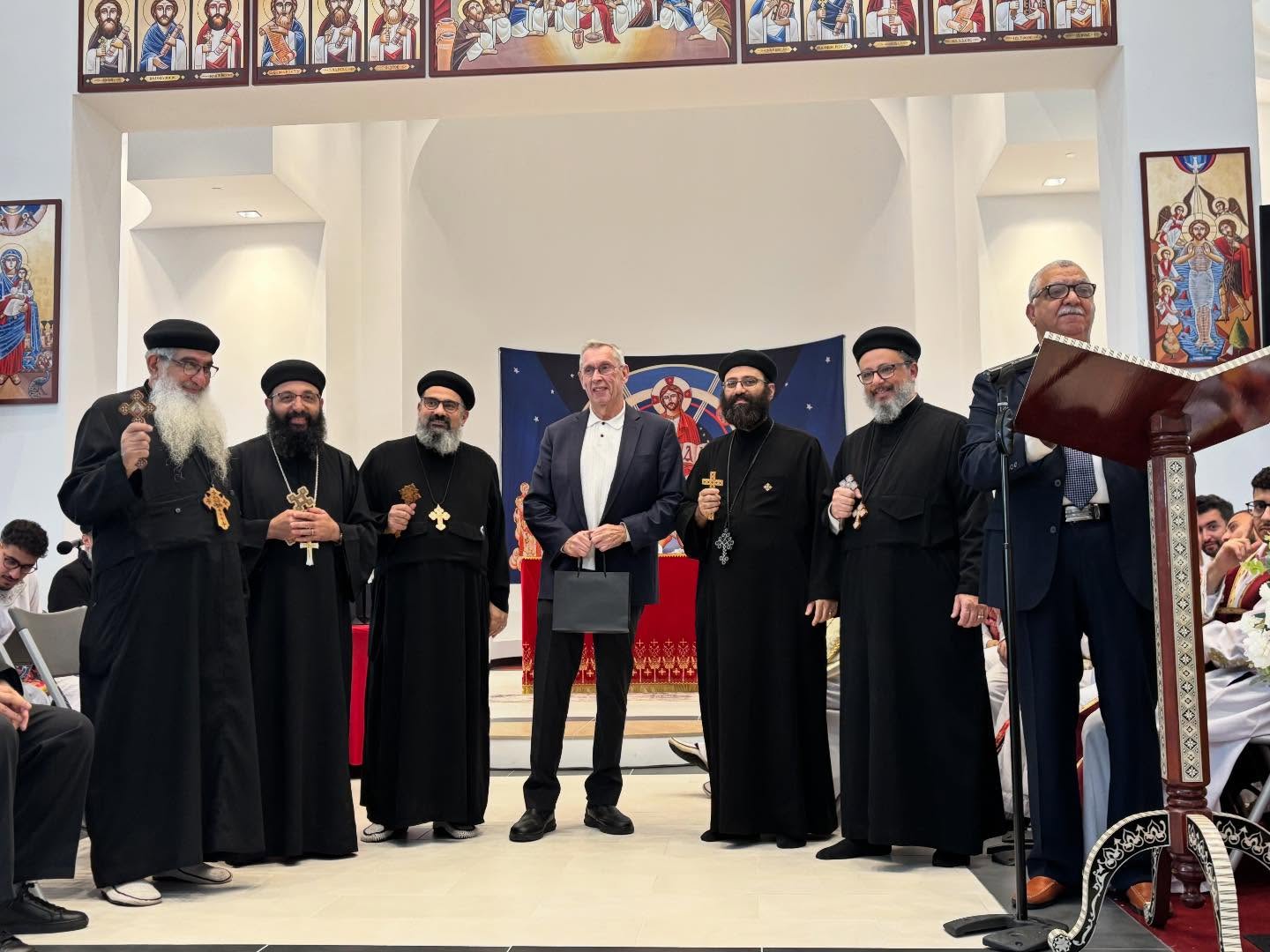 Honored to join the St. George Coptic Center ribbon cutting and celebrate a milestone for the community.