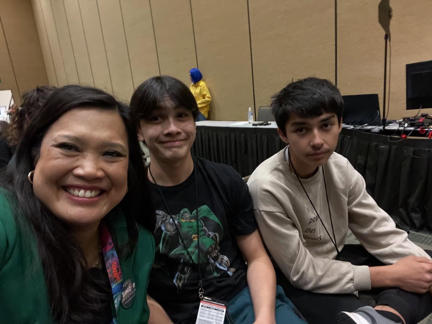 Super excited to see the voice actor of #deku in @plusultra @fanexposf