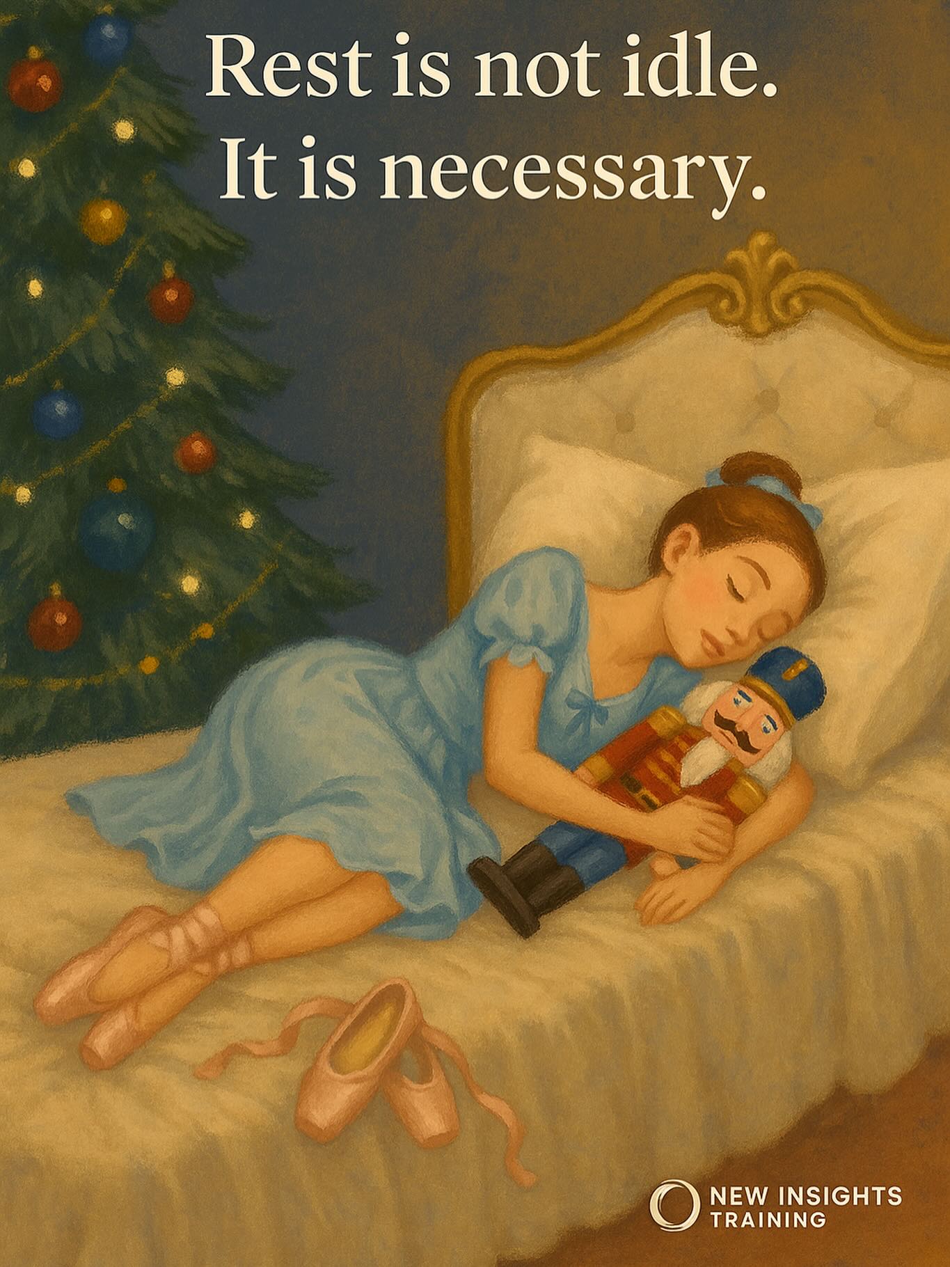 The Nutcracker reminds us that every powerful performance is balanced by intentional rest.
Recovery isn’t a pause—it’s part of the choreography.
