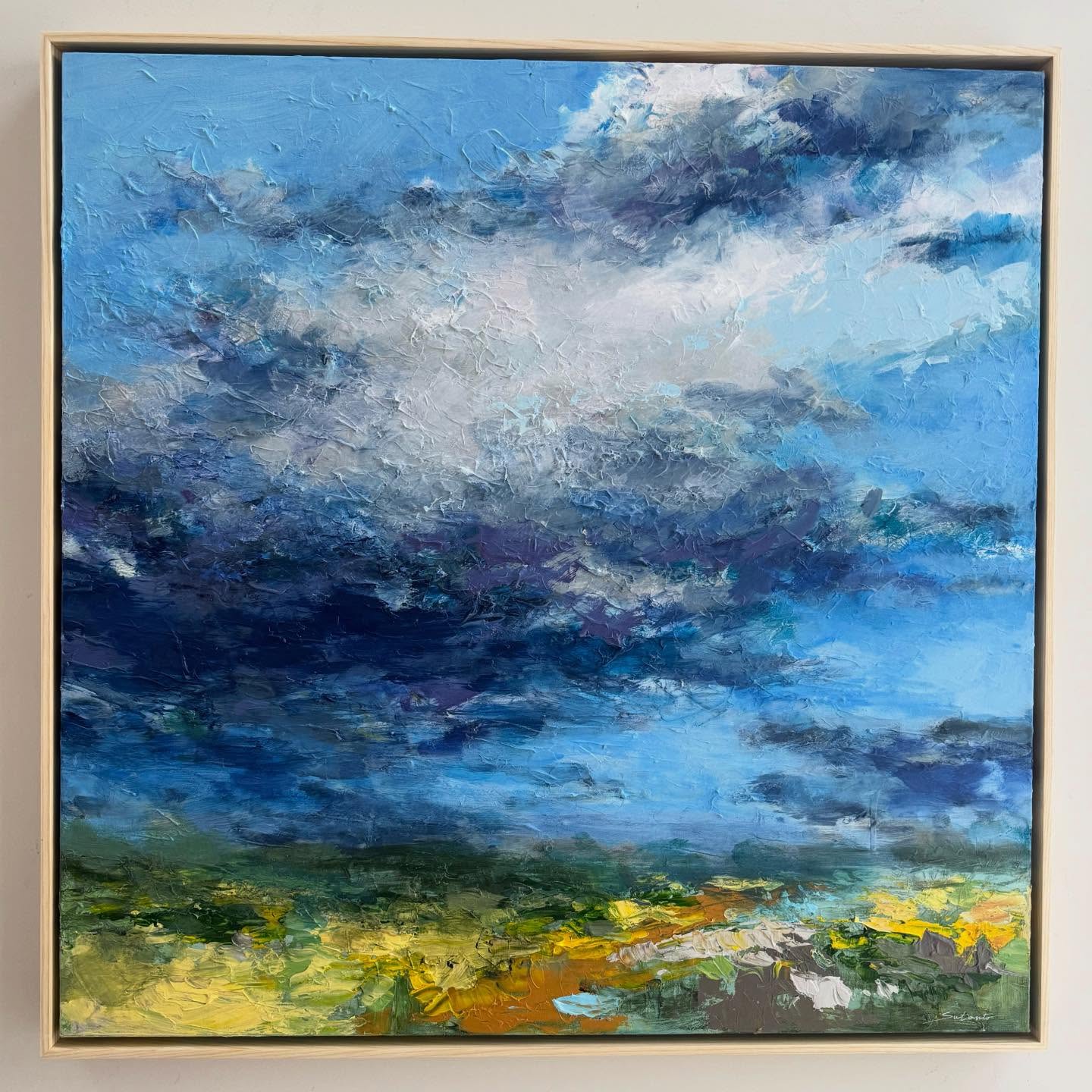 “Counting Every Blessing”
36”x36” framed
“Every good and perfect gift is from above, coming down from the Father of the heavenly lights”
James 1:17
See this piece in person starting tomorrow at the Lori Watt Gallery. The show runs Nov 22-29. (Opening with artists in attendance tomorrow from 2-8pm).
Let me know if and when you are planning on going so I can arrange to be there in person!