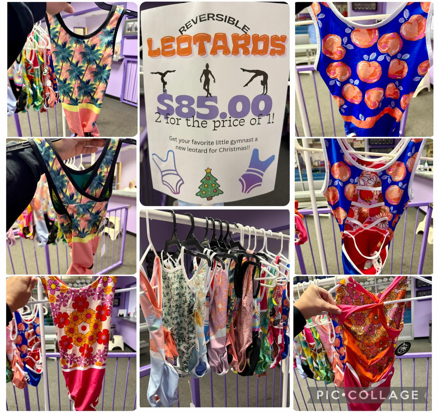 ๐จ๐จNEW Leotard Alert!!๐จ๐จ
Come by and get your favorite gymnast a new @cocovidaleotards leotard to put under the Christmas tree!
These leotards are reversible, so youโre basically getting 2 leotards for the price of 1!
๐ฒ8๏ธโฃ5๏ธโฃ
YXS-YL
Only available while supplies last!