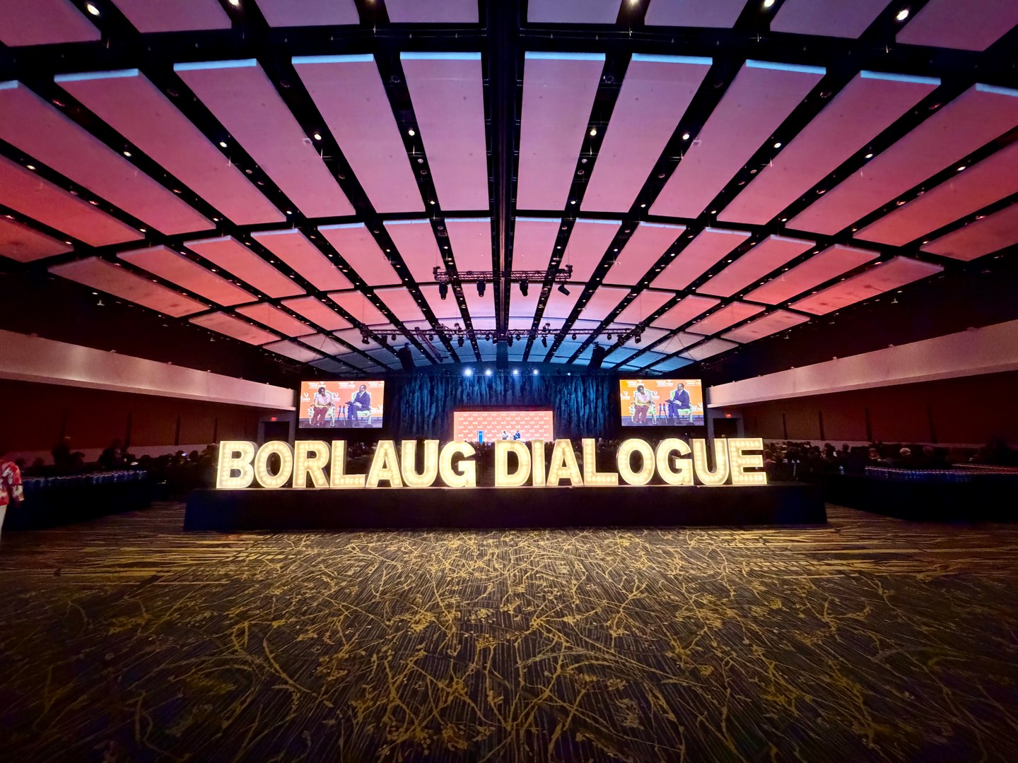 Honored to be part of the World Food Prize’s Norman E. Borlaug International Dialogue this year.
Over four days, we lit the room with three stunning displays—celebrating a mission that recognizes global leaders, inspires the next generation and drives real progress in food security.
Grateful to play a small role in such an impactful week.