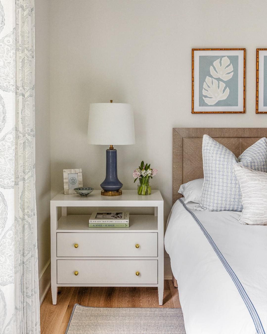 a serene primary suite layered in soft neutrals and shades of blue š¤