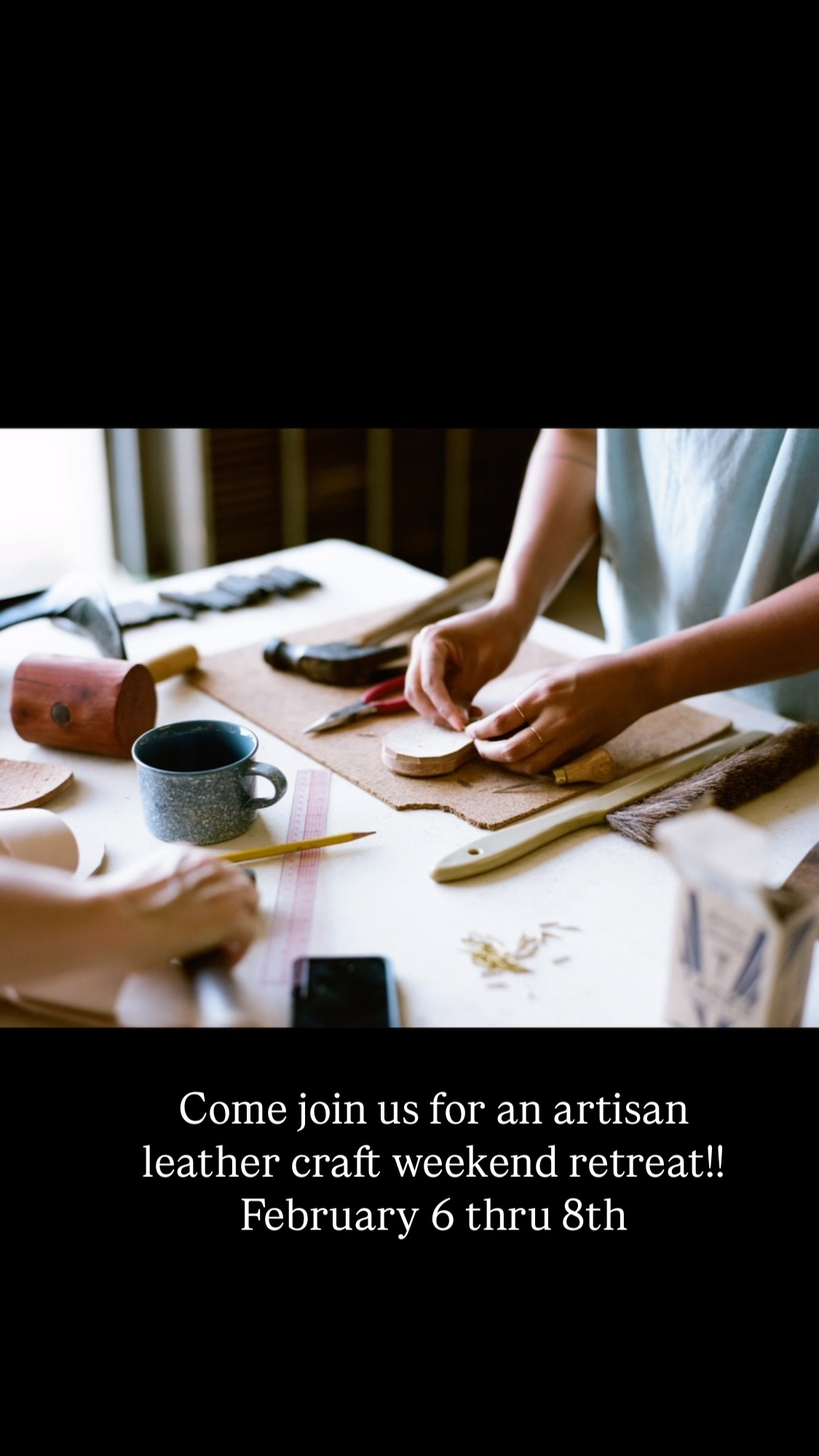 An Artisan Leather Craft Weekend
February 6–8th at the Boonville Hotel!!
We’re hosting a small, hands-on winter retreat devoted to creating gorgeous leather craft, in a beautiful environment, with great food.
Over two days you will:
• Make your own pair of sandals with Rachel Corry @rachelseessnailshoes
• Craft a custom leather bag with Brittany Davis @brass_and_blade
• Work in intimate groups of 6–8, both Saturday and Sunday
• Enjoy hotel breakfasts, lunch both days, a curated Saturday dinner at Offspring, and music around the bonfire Saturday night
16 spots total · $495 per guest
(price is for the retreat, meals, service, and tax; rooms, beverages are separate)
To join us:
1 Book your room online at the Boonville Hotel.
2 Note “leather craft” in your reservation.
3 We’ll enroll you in the retreat and send a detailed itinerary.
For more information, email innkeeper@boonvillehotel.com
A quiet February weekend, + two beautiful pieces you’ll keep for years!!
#itsaboutpeoplefooddrinkandawellmadebed
#mendocinocounty #andersonvalley #leathercraft #handmade #craftretreat