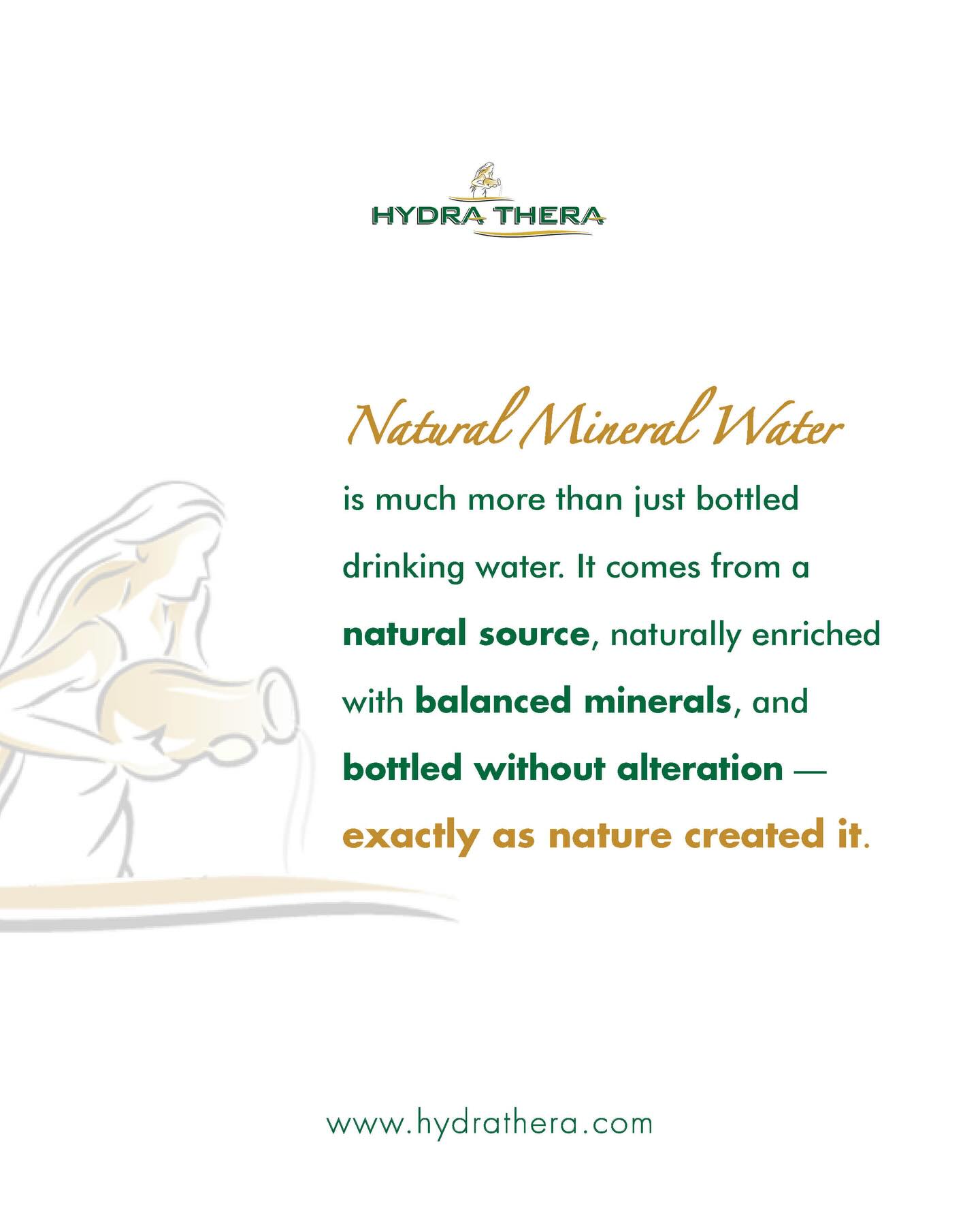100% natural, 100% real.
#hydrathera #naturalmineralwater #hydrate #hydration #investinhealth #health #airmineralalami