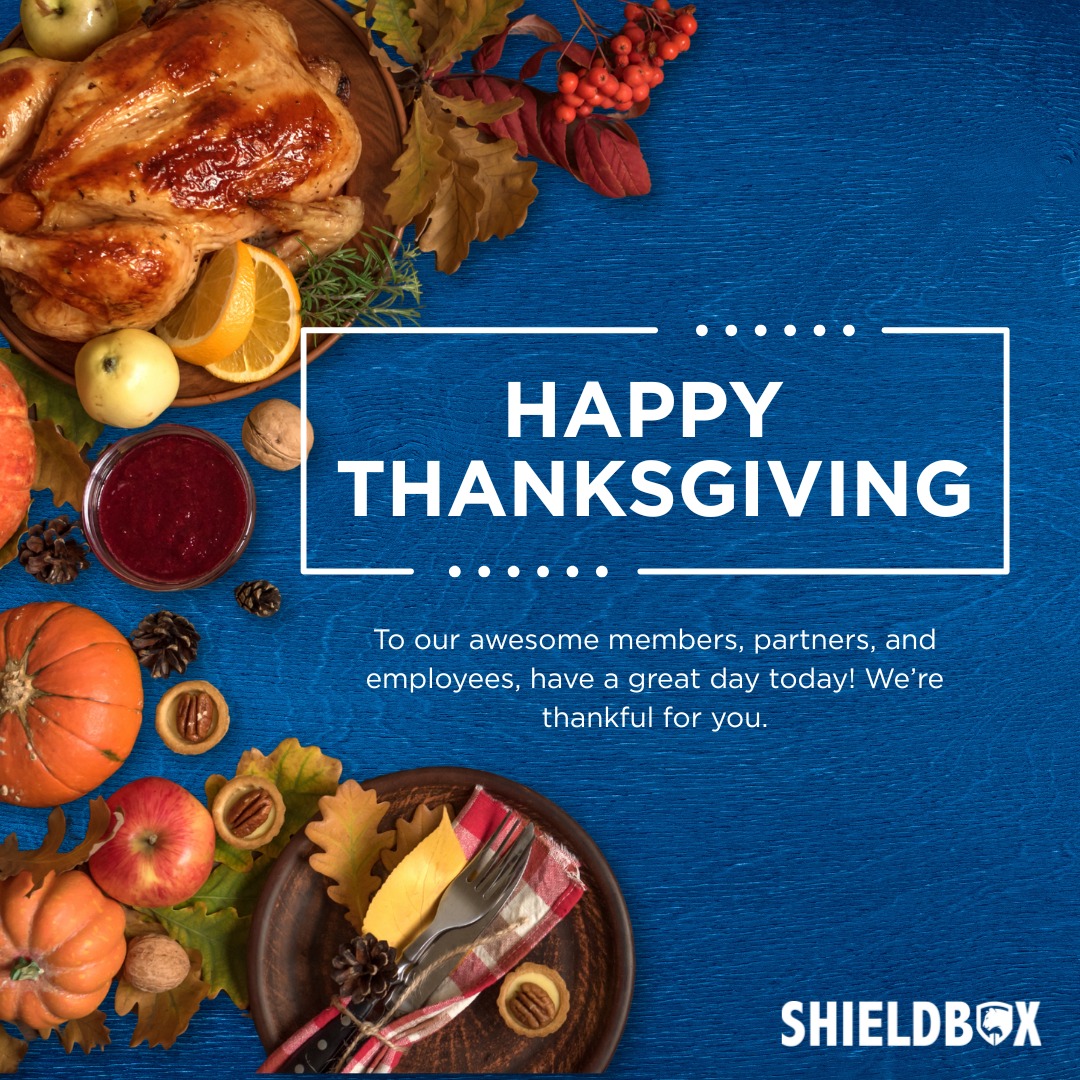 Happy Thanksgiving from ShieldBox!
To our ShieldBox members, who continue to support our mission.
To our brand partners, who help us bring quality gear to the men and women who rely on it.
To our team, whose hard work makes every box possible.
And to the first responders—police, fire, ,EMS, military, dispatch, and all who serve—we’re grateful for your dedication today and every day.
#ShieldBox #Thankful #FirstResponders