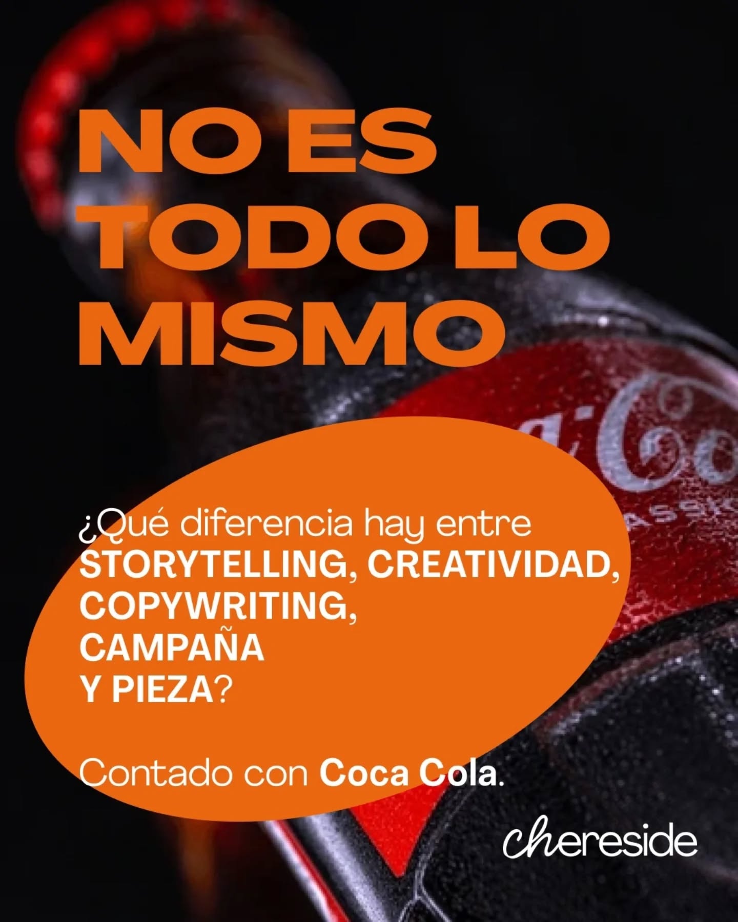 Hoy junte dos de mis pasiones: el marketing y la Coca Cola. Quienes me conocen saben que pocas cosas me gustan más que una buena coca fría.
Mientras tomaba una los otros días estaba trabajando en una estrategia de marca. Y se me ocurrió pensar que quizás hacía falta que el cliente entendí a las diferencias entre algunos conceptos: Storytelling, Creatividad publicitaria, copywriting, pieza y campaña.
Porque no todo es lo mismo y hay que sacarse el hábito de obsesionarse con la pieza final cuando no hicimos todo el recorrido.
Tómense una coca conmigo y acompañenme a ver qué significa cada cosa...
#Marketing #CocaCola #MarketingdeContenidos