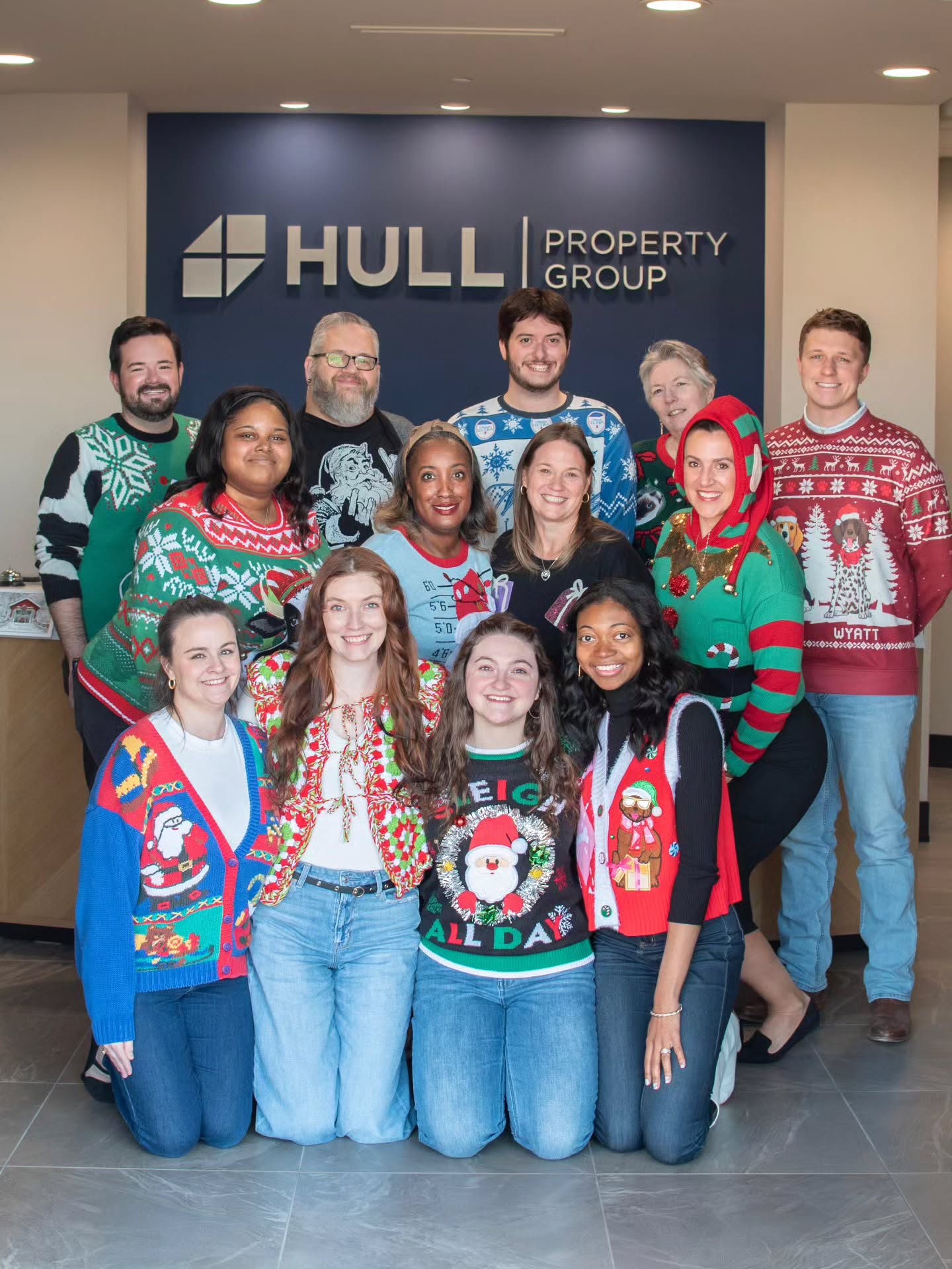 Hull Property Group is bringing the holiday cheer, one ugly sweater at a time 🎄