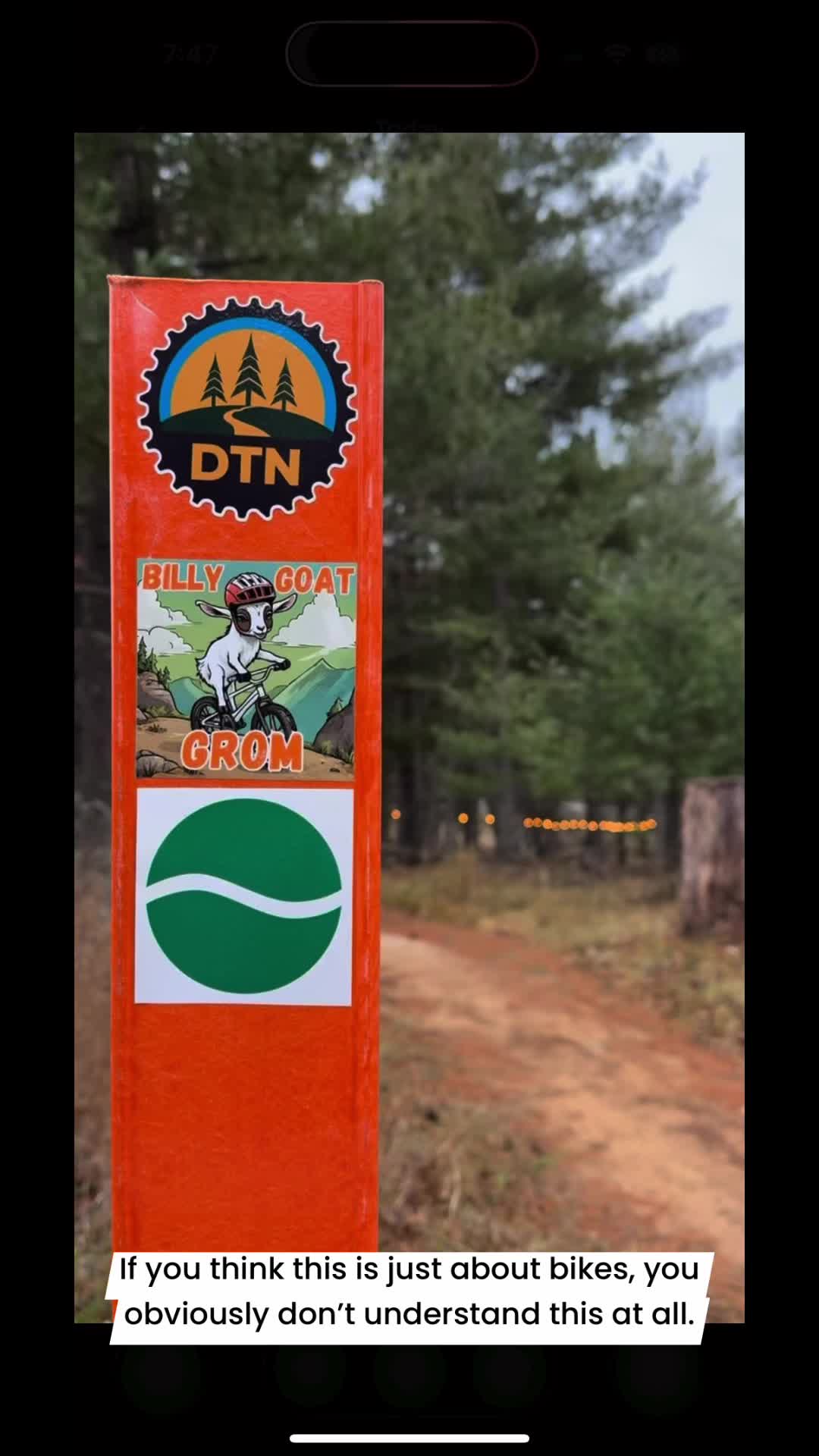 Do what you love and love what you do! #DickinsonTrailNetwork #UPSportandSpoke #IronFenders