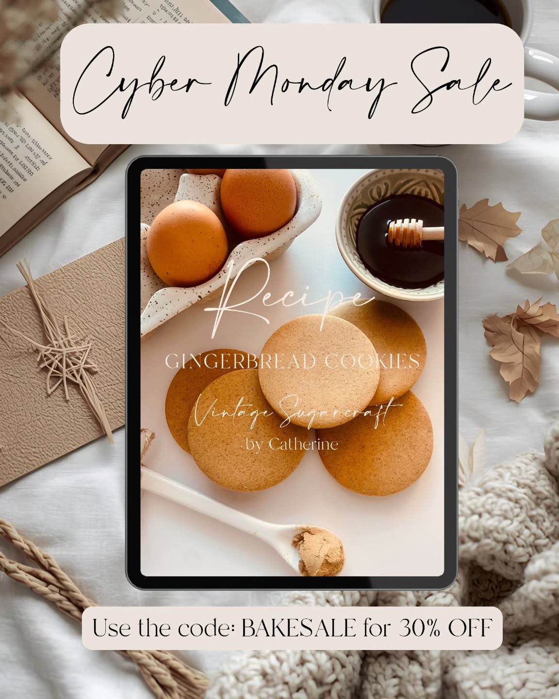 A little midday reminder while ovens are warming and mixers are humming…
More than just a Recipe.
If you've purchased any of my recipes before then you know you get so much more than just a recipe.
I walk you through the science of the ingredients, why other cookie recipes spread and how to get perfect results every time.
My much-loved Gingerbread Cookie Recipe (and all digital recipes + the Master Planner!) are 30% off with code BAKESALE — but only until midnight AEDT today.
If you’ve been meaning to grab it for your Christmas baking, this is the perfect moment.
I'm so proud of this recipe. A classic Gingerbread Recipe with two variations of Blonde or Brunette.
Warm spices, clean edges, and a dough that behaves - it’s the recipe I’ve used and refined for years.
No pressure, just a gentle nudge before the clock hits 12pm and the offer changes.
Code: BAKESALE
Ends: Midday today
#gingerbreadcookies #christmasbaking2025 #bakerlife #aussiebaker #cookiedecorating #cookierecipe #bakerecipes #bakingfromscratch #fondantcookies #cookiecommunity #homebaked #bakersoninstagram #holidaybaking #gingerbreadseason #vintagesugarcraft #cookieartist #christmascookies2025 #australianbakers