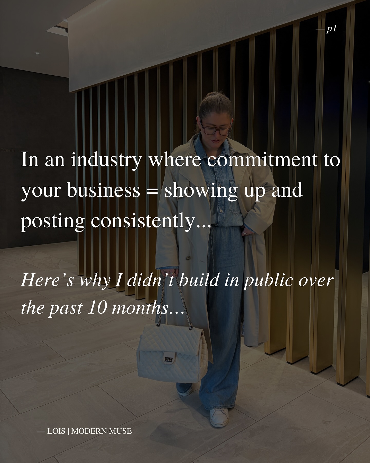 Redefining commitment ✨
Have you experienced the call of your Next Chapter? Are you craving space to go inwards, yet feeling pressure to continue posting consistently/documenting in public? Lemme know if this post landed with you.
Stick around @modernmuseuk as I’ll be sharing more lessons I’ve learned that I wish I knew earlier on stepping into a new chapter that’s rich in alignment and aliveness.
🤍
#soulpreneurs #alignedbusiness #nextchapterbegins #soulcalling #purposedrivenbusiness #impactdriven #madeformore #livingonpurpose #daretolead #setyourselffree #boldbraveyou #stepintoyourpower