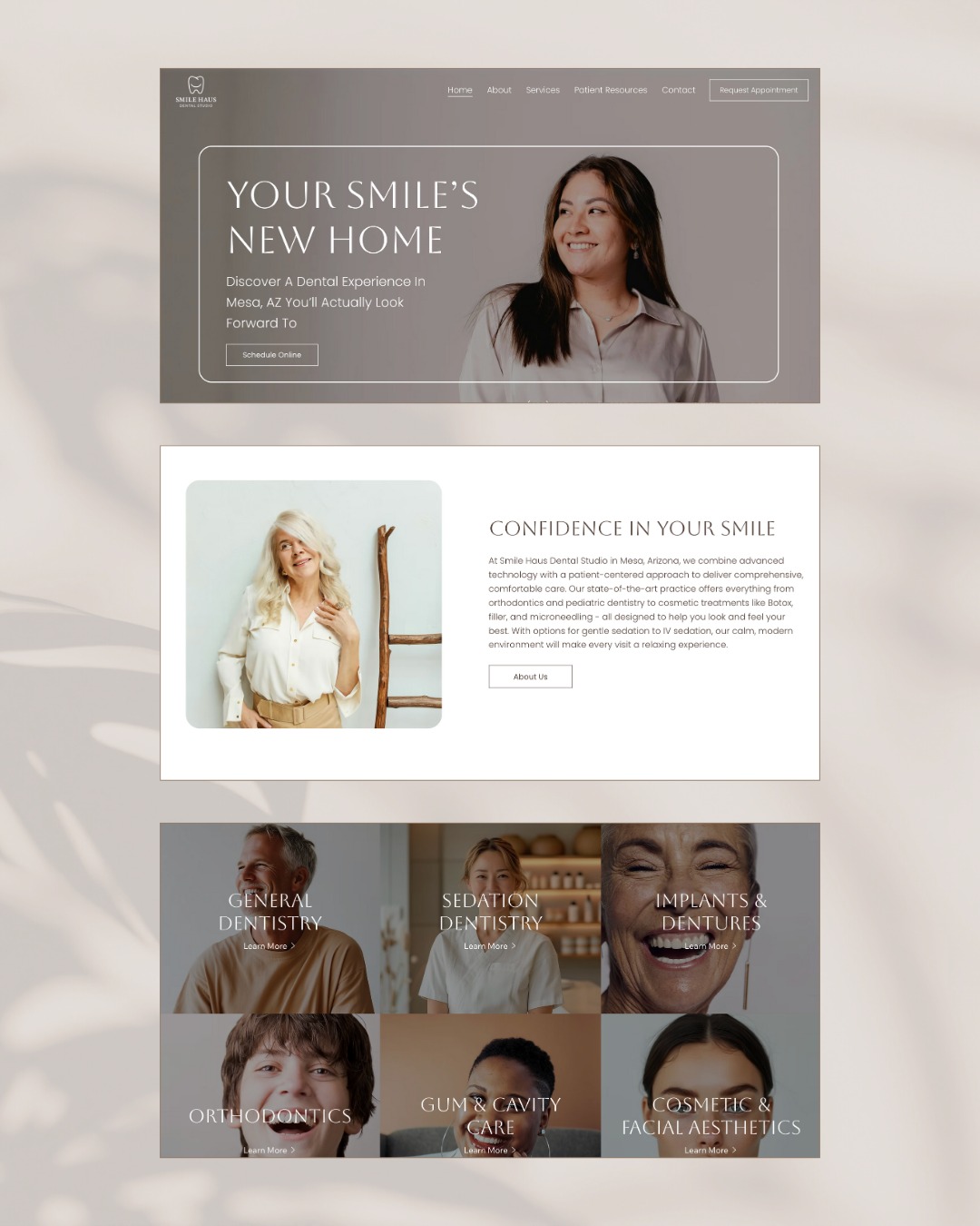 🦷✨ WE’RE LIVE! ✨🦷
Smile Haus Dental Studio’s website has officially launched! We’re so excited to share a fresh, modern site that truly reflects the heart of the practice—welcoming, elevated, and patient-focused from the very first click.
Take a look and get to know Smile Haus in Mesa, AZ 💻
Here’s to lots of happy smiles ahead! 😁
🔗 smilehausstudio.com
#WebsiteLaunch #DentalStudio #ModernDental #NewWebsite #DentalWebsite