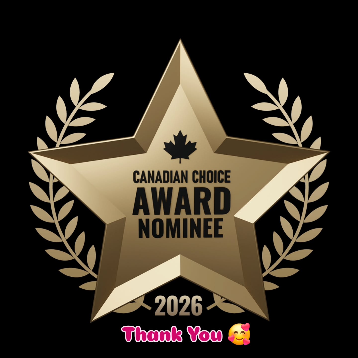 Lash whisper have been recognized as an Official Nominee in the Eyelash Extension Services category for the 2026 Canadian Choice Award.
Thank you for your support 🥰😍