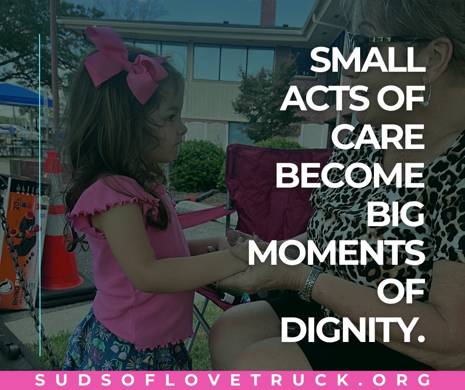 A simple act of kindness can change the course of someone’s day. Clean clothes, a warm shower, a kind word, a moment of care. These are the things that remind people they matter and they are not alone.
Suds of Love shows up each week with dignity, compassion, and love because every person deserves to feel valued. As we work toward building Suds 2.0, your support helps us reach even more families across Brunswick County and the surrounding areas.
This mission grows through community.
www.sudsoflovetruck.org
#SudsOfLove #HopeAndHygiene #KindnessInAction #Suds2point0 #CommunityCare #DignityMatters #ServeWithHeart