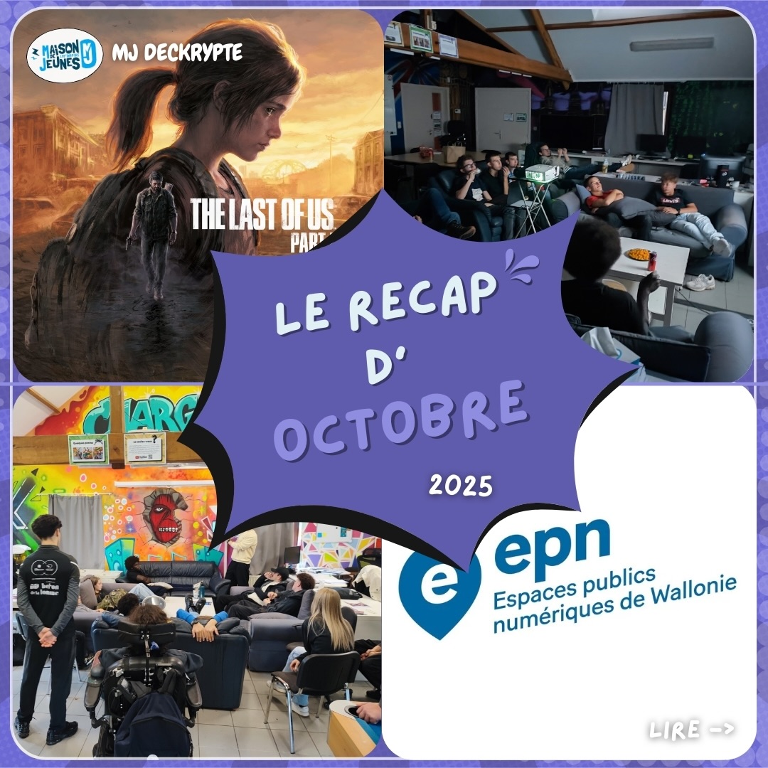 Les Actus MJ continuent ! 🔥
Chaque mois, on te partage les news, les bons plans et nos coups de cœur sur Insta ! 🎤🎬🎮🏎️🎨
Au programme ce mois-ci :
📰 Info du mois – par les jeunes de la MJ et l’équipe d’animation
👑 La rubrique du Big Boss – par Mathias (Coordinateur)
🎬 Ciné-Partage – par les jeunes de la MJ
🎨 Artiste du mois – par Clothilde K. (Jeune)
🎮 Jeux Vidéos – par la « ProWolf »
🌟 Actus People – par Clothilde K. (Jeune)
🏎 Formula One – par Clothilde K. (Jeune)
📸 Photos MJ – par les jeunes de la MJ
💘 Les conseils du Dr. Love – par Dr.Love ...
📊 Sondages – par les jeunes de la MJ et l’équipe d’animation
💬 N’hésitez pas à réagir avec nous en commentaire !👇🔥