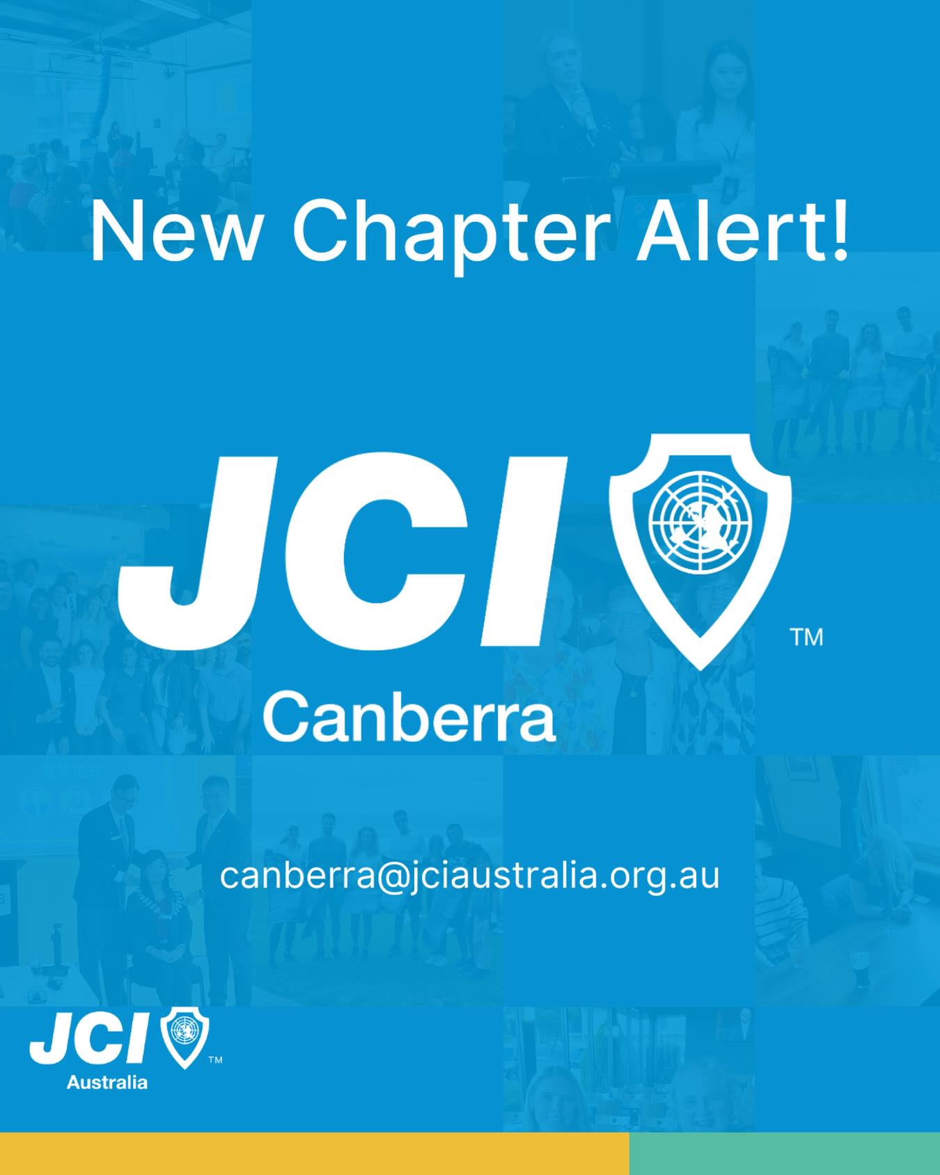 ✨ Canberra, it’s your time! ✨
We’re excited to officially launch JCI Canberra — our new chapter of JCI Australia right here in the nation’s capital. 🇦🇺✨
JCI Canberra is set to become a hub for young leaders, professionals, and changemakers who want to grow their skills, build meaningful connections, and create real impact in their community. 💙🌏
Want to get involved or learn more?
Head to our website via link in bio or reach out via email! They Canberra team are gearing up for a massive 2026 and would love to connect with young leaders in the area. 💫
#JCICanberra #JCIAustralia #BeBold #YoungLeaders #CanberraCommunity #canberra #canberralocals