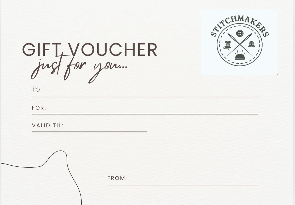 Is it too early to mention Christmas? With the Christmas fair on down @historicvillage this weekend I thought I would let you know about our gift vouchers. They can be bought online right here www.stitchmakers.co.nz/egift-card #xmasvouchers #embroiderygifts