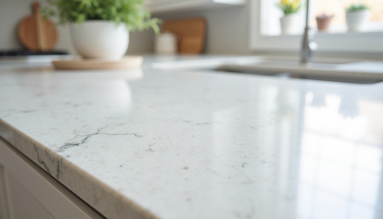 Discover how to choose the perfect quartz kitchen countertop for your next project! 🏡✨ Whether you're a fabricator, builder, or designer, this guide offers essential tips on achieving the ideal balance of function and style. Link in bio for the full post and start planning your masterpiece! #QuartzCountertops #InteriorDesignInspo #KitchenRenovation #MarvelSurfaces
