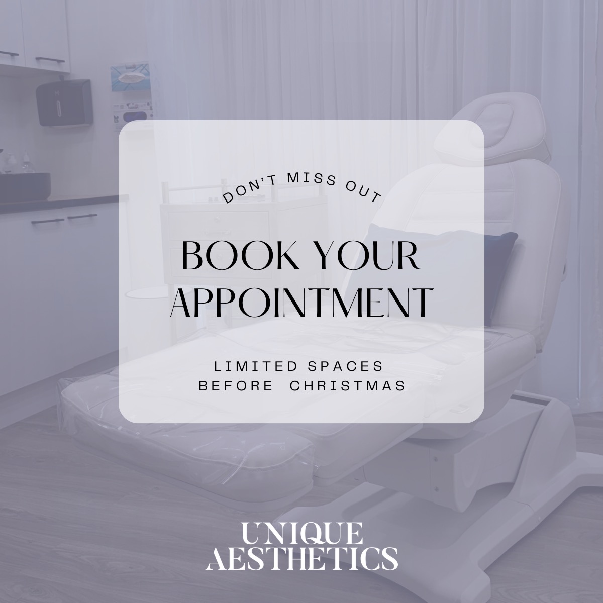 Limited spaces before Christmas. Contact me to get in quick.
