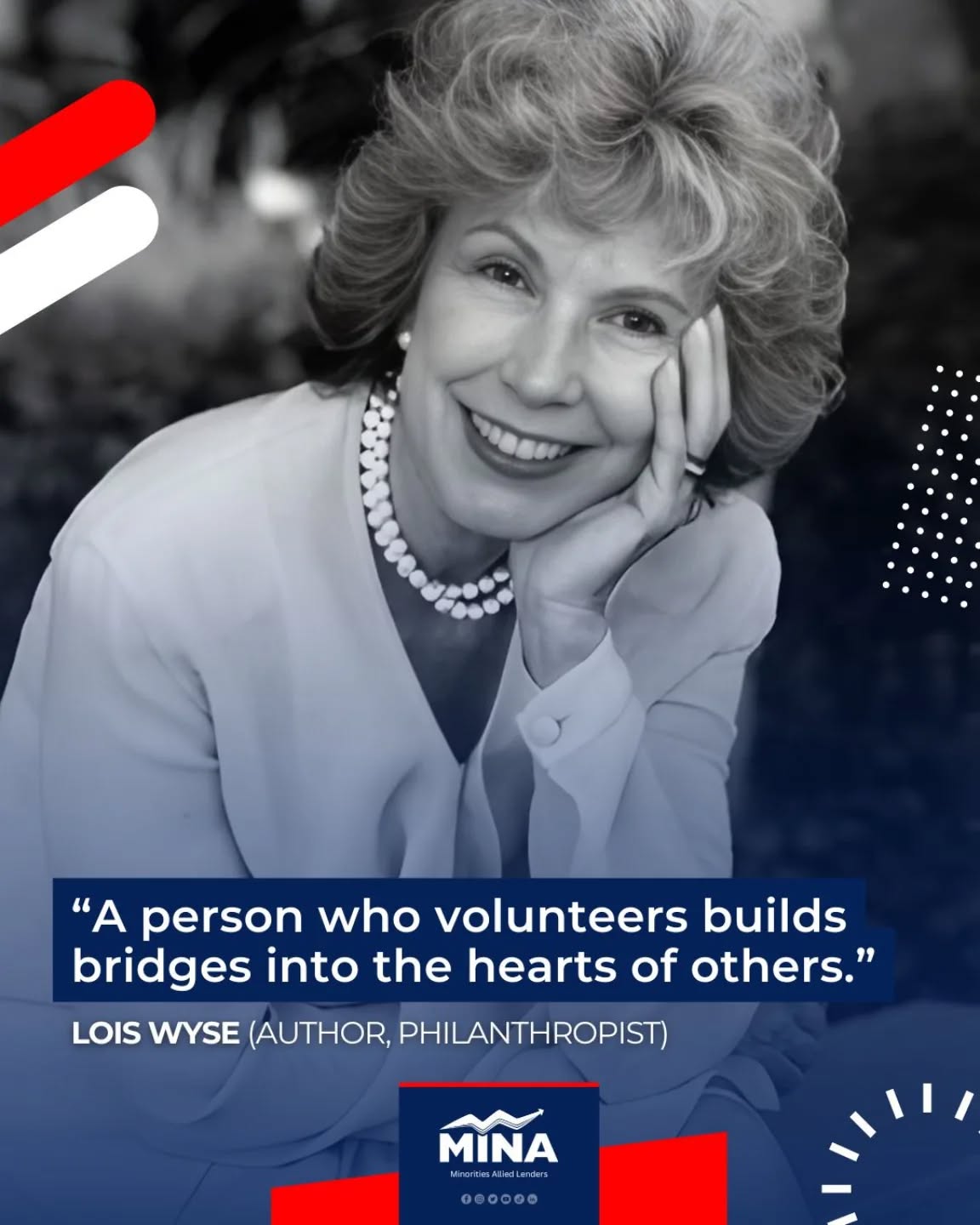 Happy International Volunteer Day! 💛✨
Today we celebrate the incredible individuals who give their time, talent, and heart to uplift our communities.
At MINA, we are constantly inspired by volunteers who show up with compassion, leadership, and a deep commitment to helping others thrive.
Your service creates real change. Your generosity opens doors. Your dedication strengthens futures.
Thank you for everything you do — today and every day. 🤝💫
#InternationalVolunteerDay #MINALenders #CommunityImpact #VolunteersMakeADifference #Gratitude