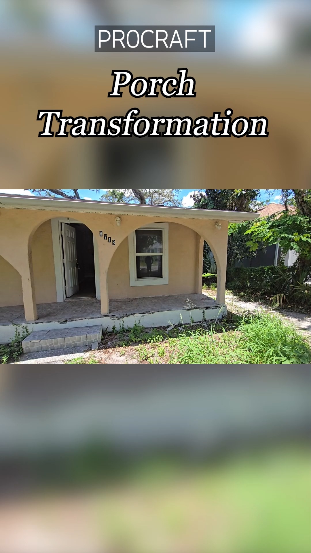 ✨ Big porch glow-up! ✨
This porch started as a total fixer-upper and is now completely transformed into a gorgeous, usable space. What was once in shambles is now clean, solid, and ready to be enjoyed.
We love seeing transformations like this come together. Contact us today to learn how Procraft can deliver beautiful results for your home. 🏡
#Procraft #PorchTransformation #BeforeAndAfter #FixerUpper #TampaBayRemodel