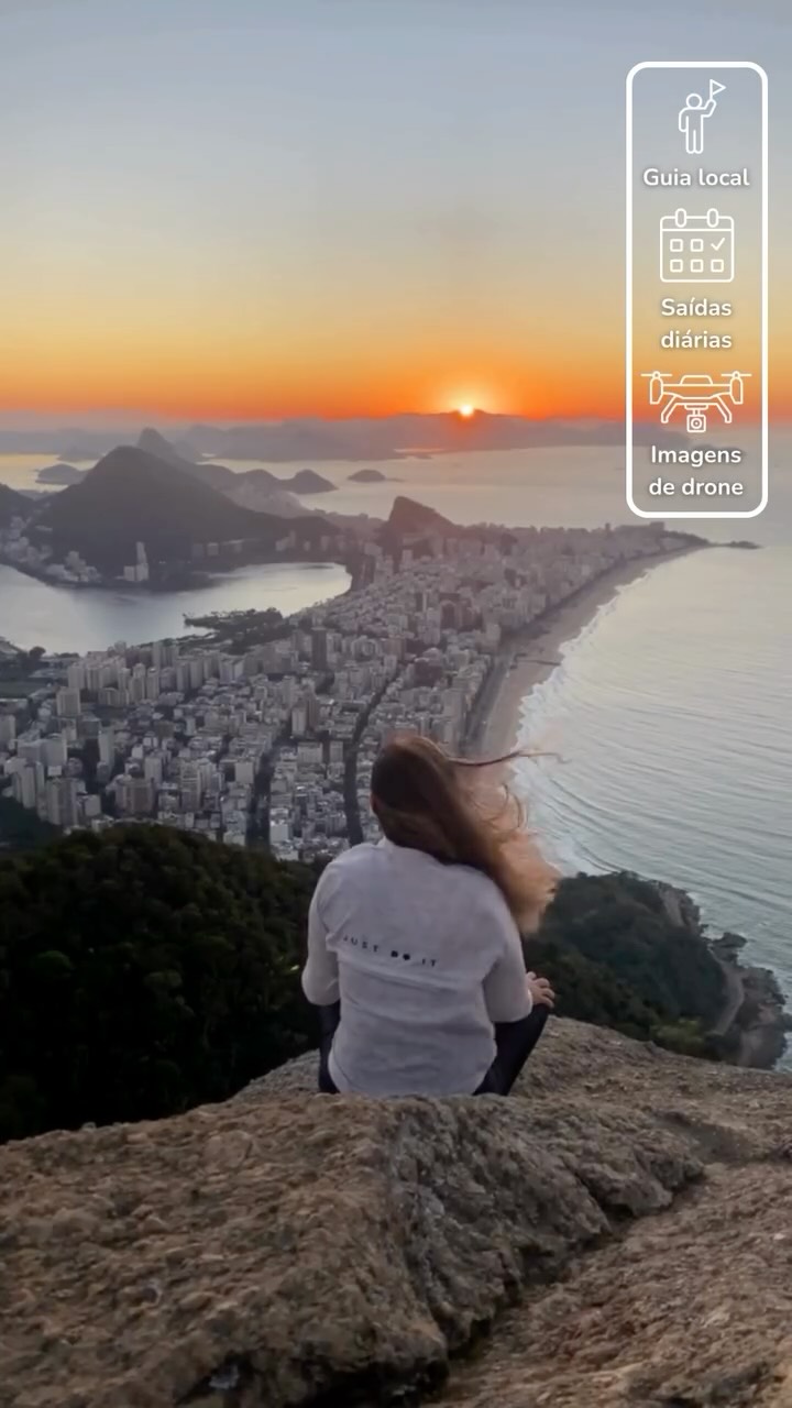 Que tal começar o dia lá no alto, vendo o sol nascer sobre o Rio?
A trilha do Dois Irmãos ao amanhecer é uma das experiências mais lindas da cidade. Caminhada tranquila, no ritmo certo, com guia local, segurança e aquela vista que faz valer cada passo.
Lá de cima, o Rio desperta aos poucos. Leblon, Ipanema, Vidigal, o mar refletindo a primeira luz do dia. Um momento pra respirar fundo, se conectar e viver o Rio de um jeito diferente.
Vem ver o nascer do sol no Dois Irmãos com a Rodrigo Índio Tours.
Experiência real e vista inesquecível.
Porque o Rio é melhor visto lá de cima.
#morrodoisirmaos #trilhas #riodejaneiro #rj #viajar