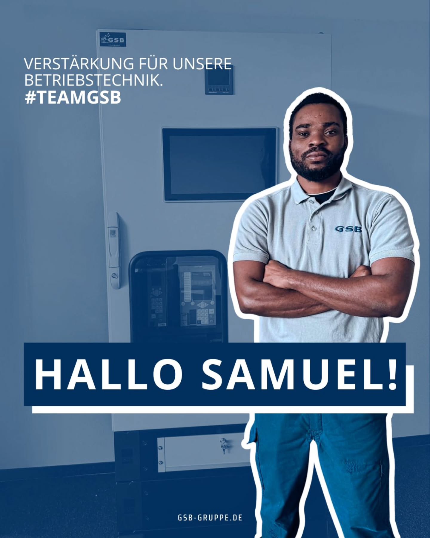 Verstärkung für die Betriebstechnik. 💪
Samuel startet bei uns als Elektroniker für Betriebstechnik. Er hat in Nigeria Electrical / Electronic Engineering studiert und bringt damit wertvolles technisches Know‑how mit.
Bei uns wird er künftig bei der Umsetzung von Projekten in der Fertigung und auf Baustellen mitarbeiten und seine Erfahrung direkt einbringen. Wir freuen uns auf eine gute Zusammenarbeit!
👉 Du willst auch bei uns arbeiten? Dann schau auf unserer Website unter Karriere → Stellenanzeigen vorbei und entdecke aktuelle Praktika, Ausbildungsplätze für 2026 und Jobs.
#gsb #teamgsb #energieneugedacht