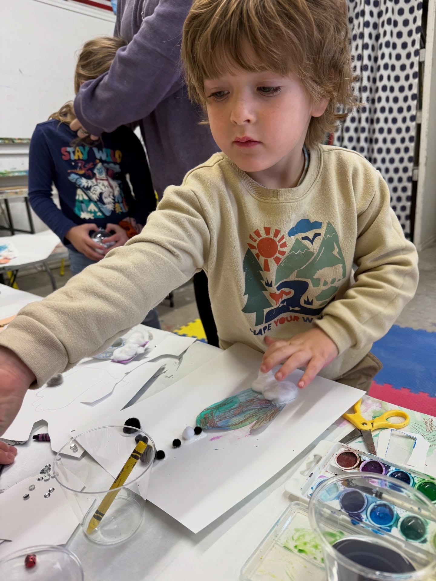 We're loving our toddler and me classes! Smiles and sensory play galore! Join us Friday mornings from 10:30-11:15. Sign up in the link in our bio or here: https://occ.sn/rgND9dKh
