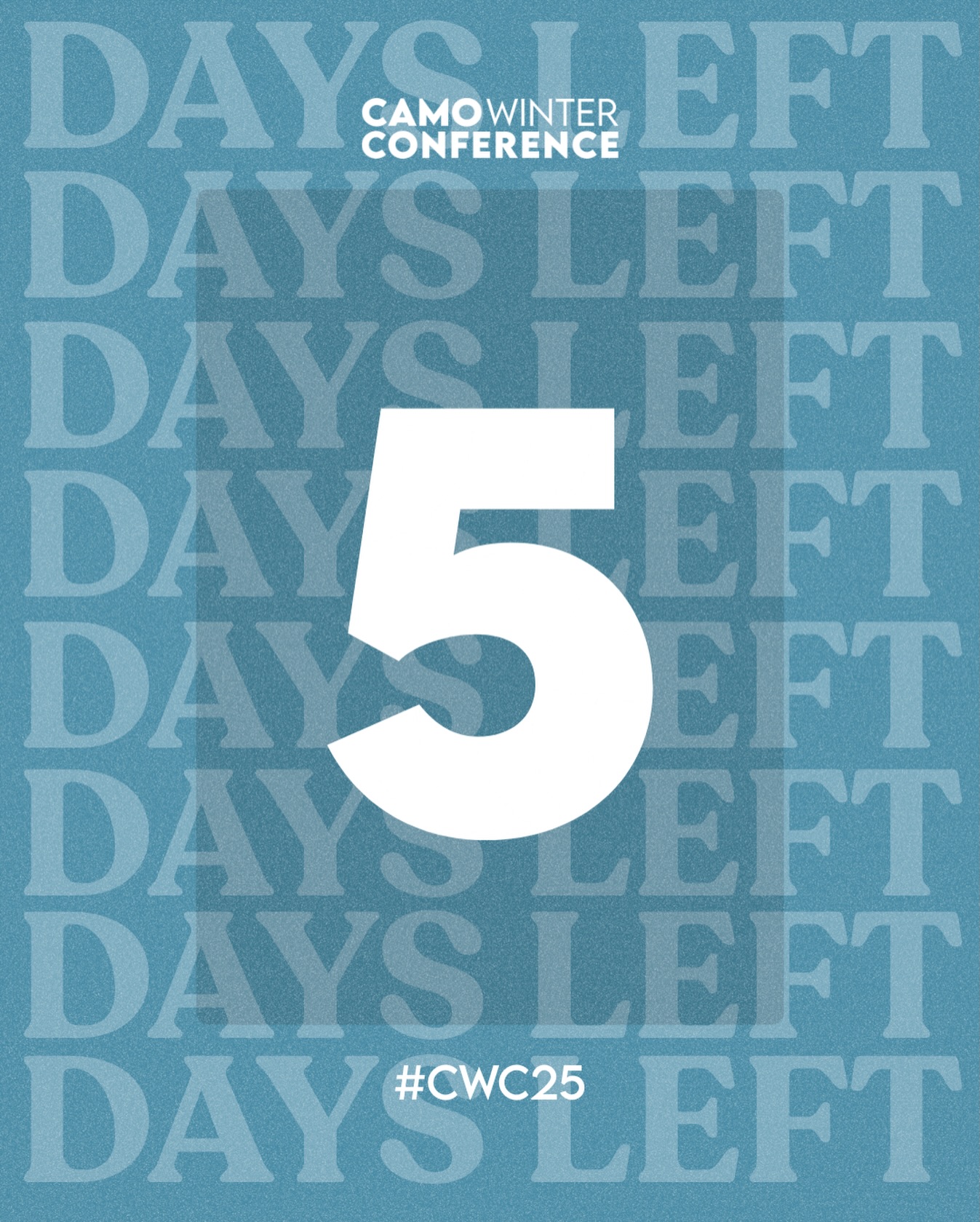 #CWC2025 IS ONLY 5 DAYS AWAY!!
WHO is excited?!?!