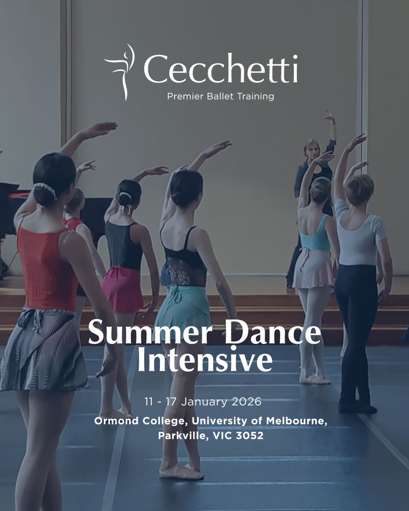 Enrolments are now open for our 2026 Summer Dance Intensive!
11th-17th January.
* Experience a week of full-time dance, staying at Melbourne University’s beautiful Ormond College.
* Participate in 4 classes a day as well as choreographic workshops in the evenings.
* Students have the opportunity of taking daily morning Floor Barre classes.
* A range of nutritious meals available for students to choose from. All diets catered for.
* All students will work in classes suited to their individual standard, offering a wonderful experience to work and learn about students studying different methods of dance from all parts of Australia and Overseas.
See the link in our bio for more information!
#cecchettiballetaustralia #cecchettisummerschool